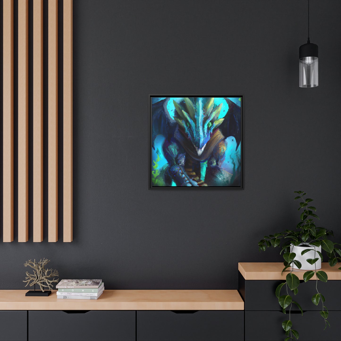 Arnold Johnson - Framed Canvas