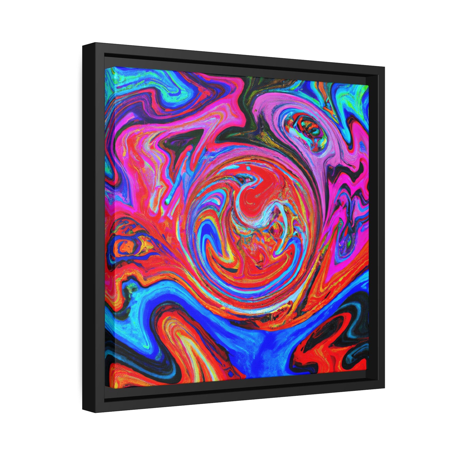 Johannes Abendroth - Framed Canvas