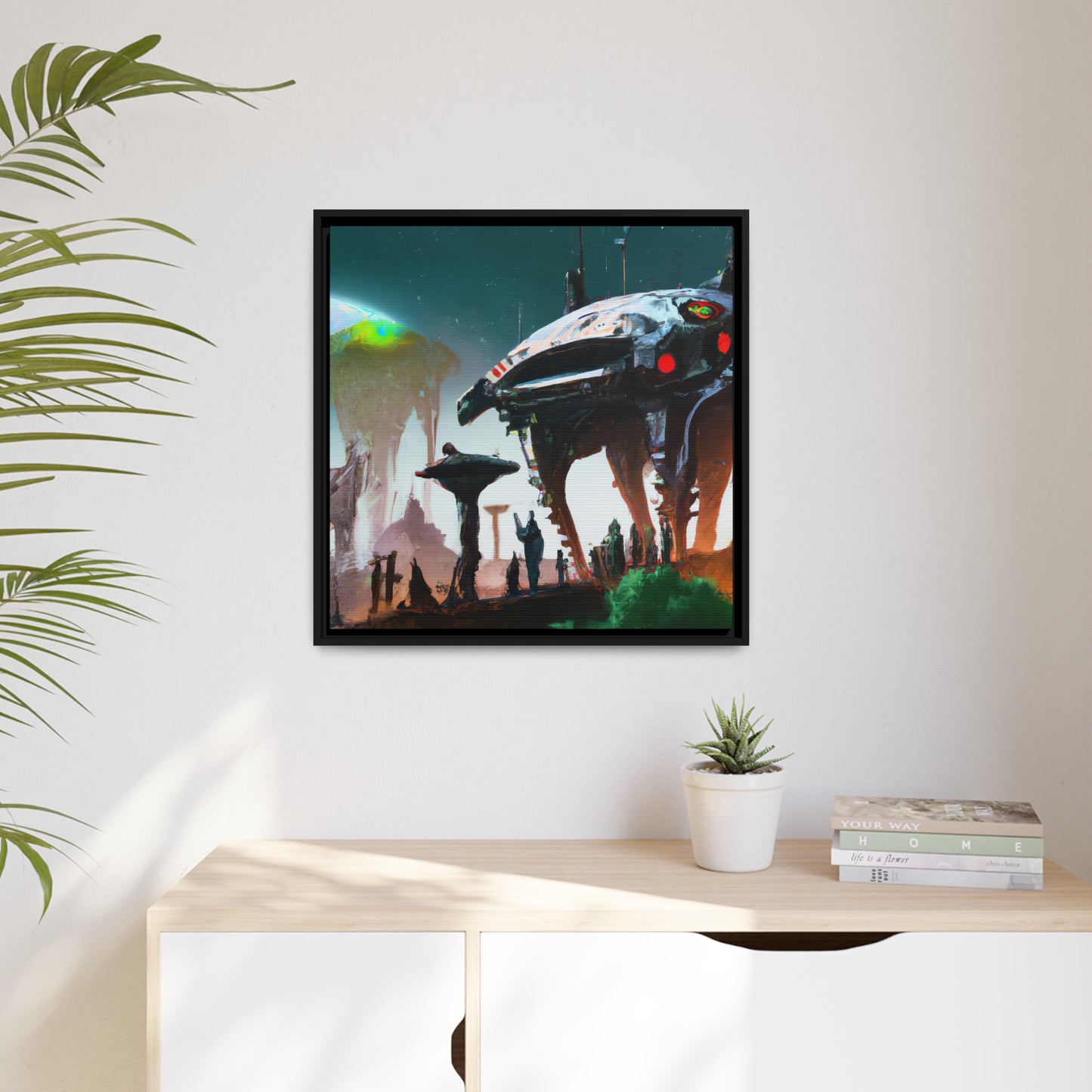 Lilianna Chastain - Framed Canvas