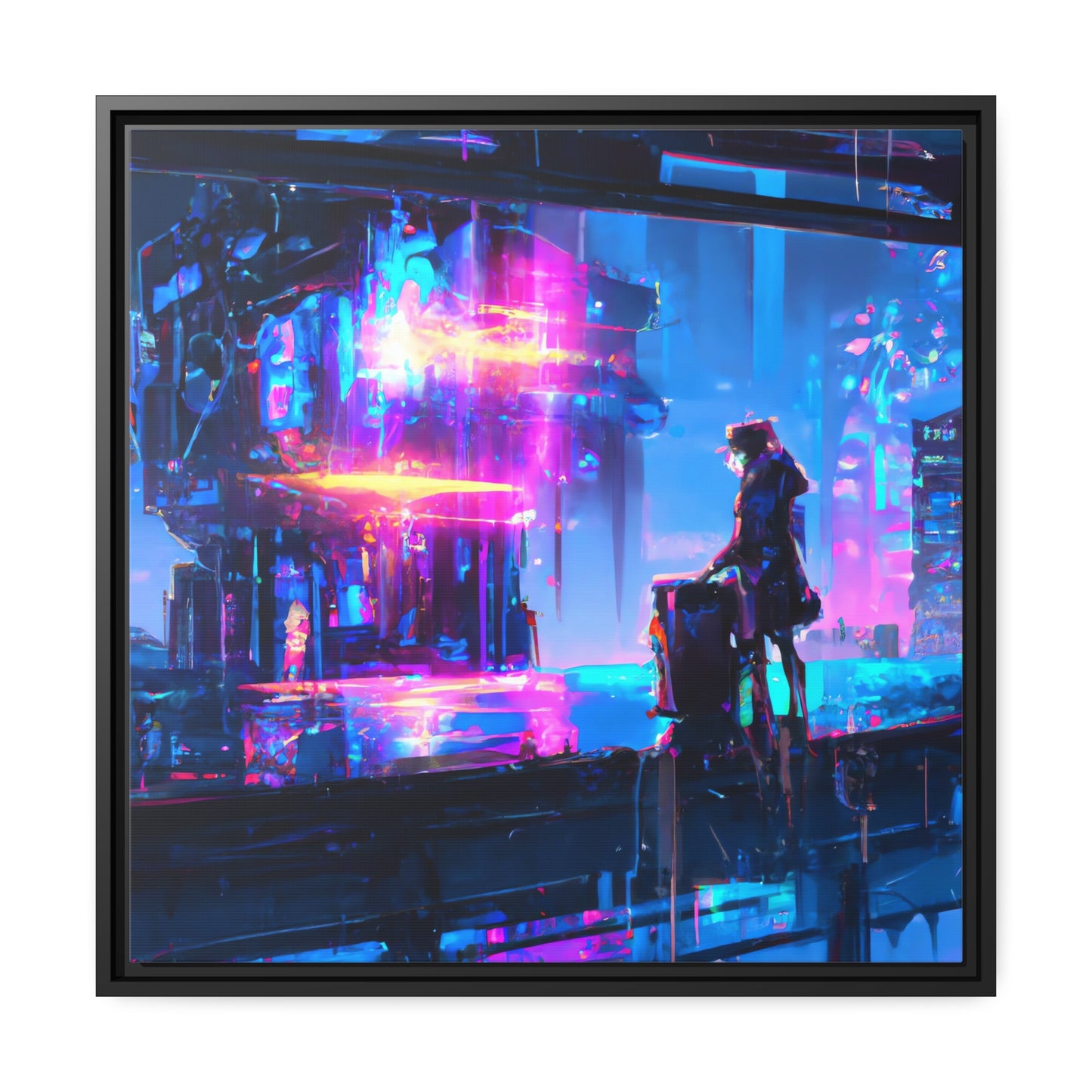 Joan Bennet – Gerahmte Leinwand