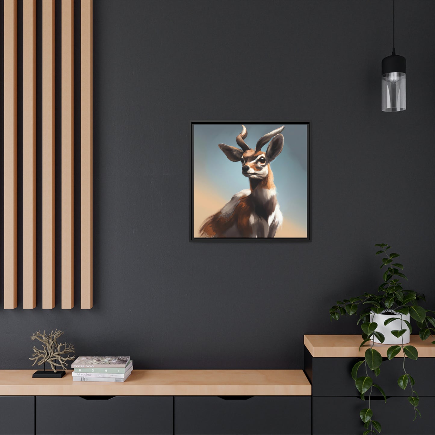 Adaline Stoneham - Framed Canvas