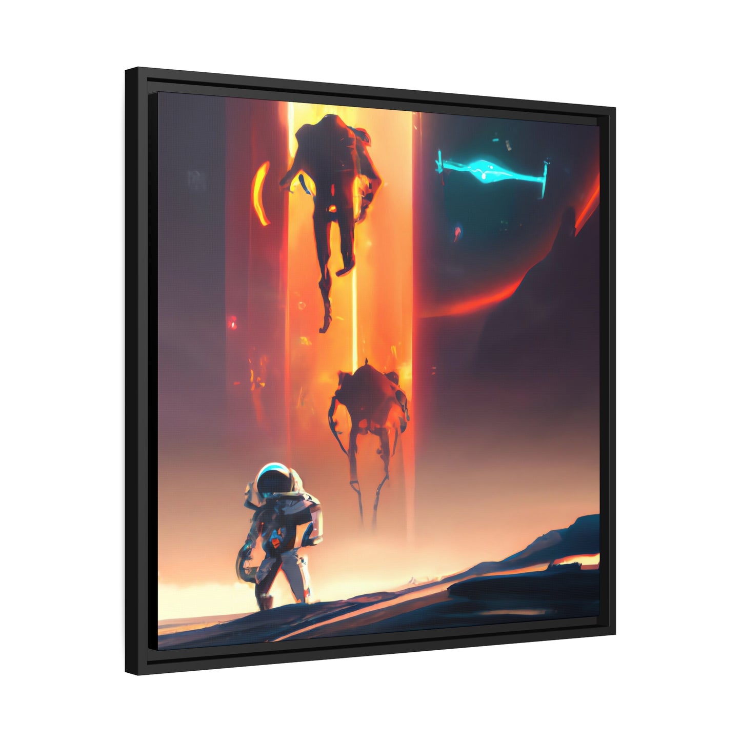 Hortense Hampton - Framed Canvas