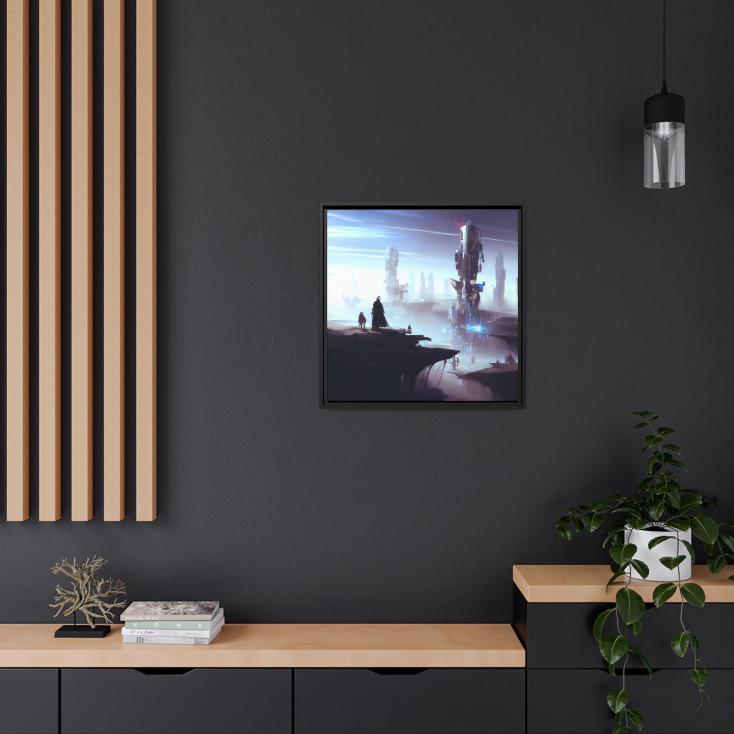 Gideon Stoakes - Framed Canvas