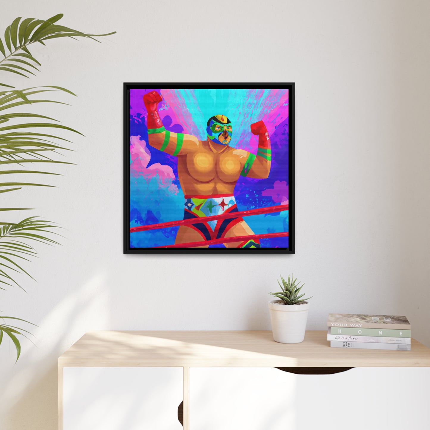 Fernando Lopez Bonilla - Framed Canvas