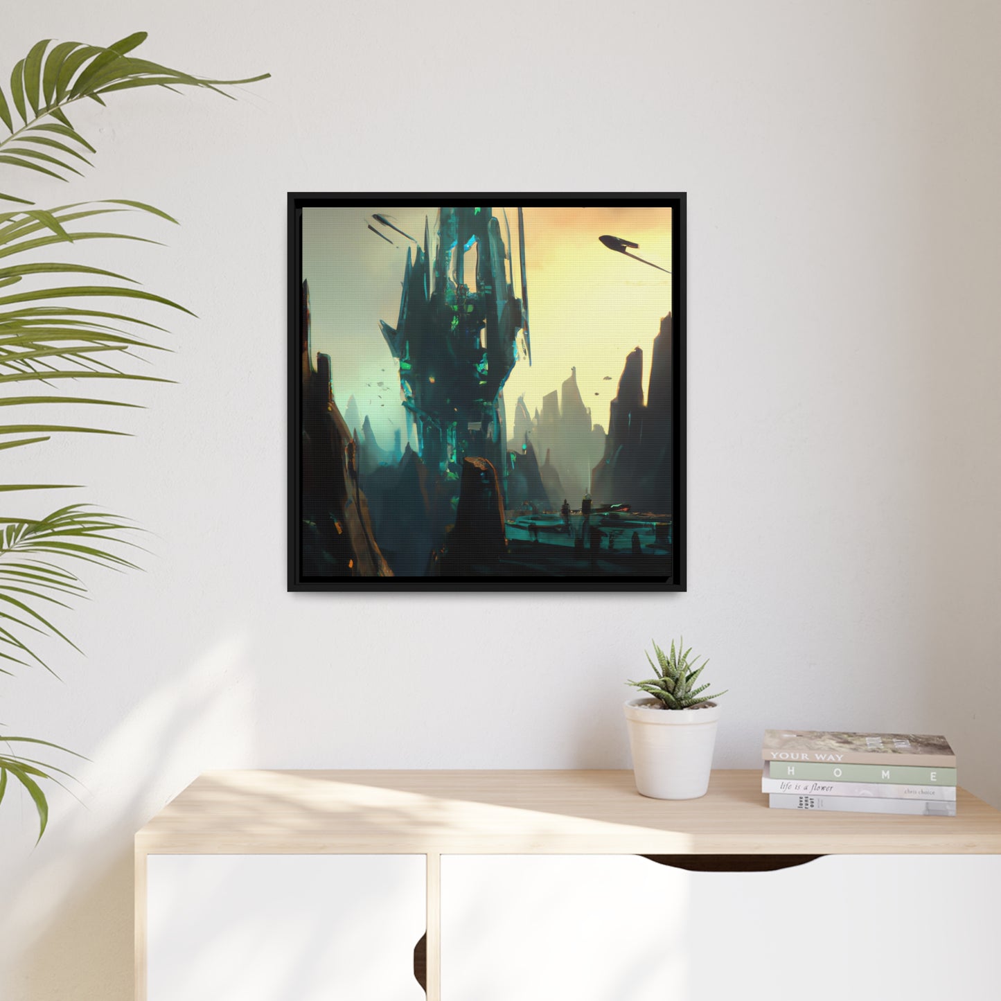 Eva Crowne - Framed Canvas