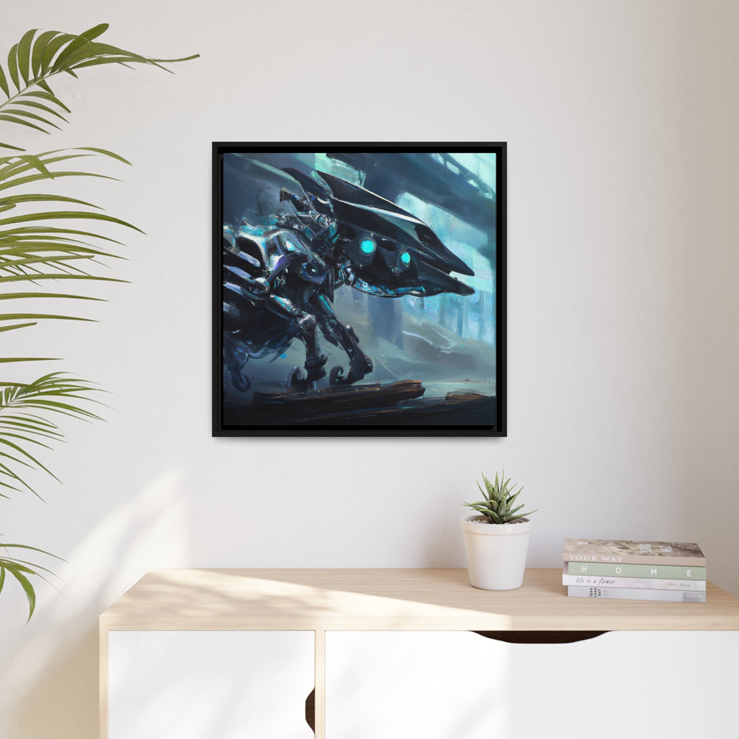 Solir Remé - Framed Canvas