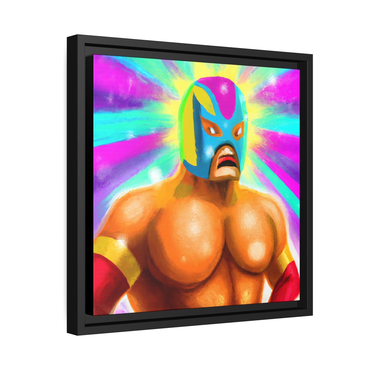 Andres Escalona de la Flor - Framed Canvas