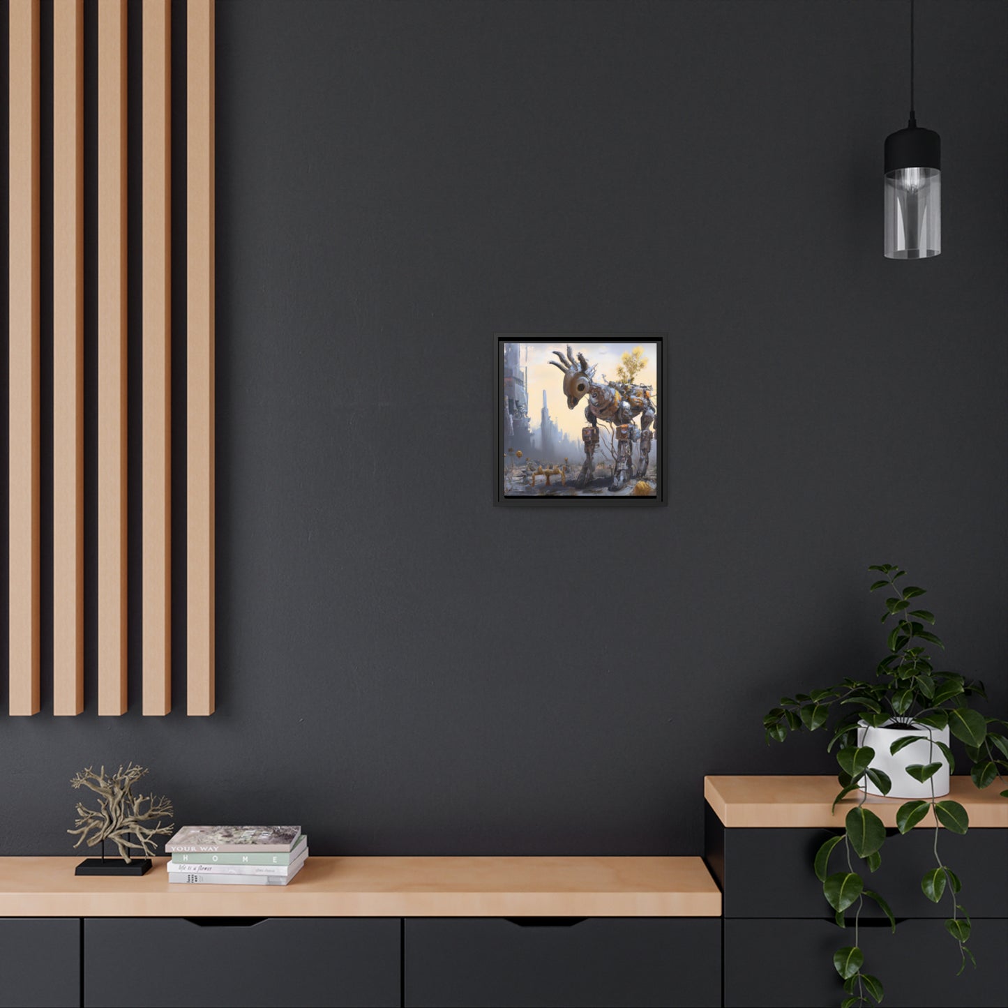 Aurancius Creasence - Framed Canvas