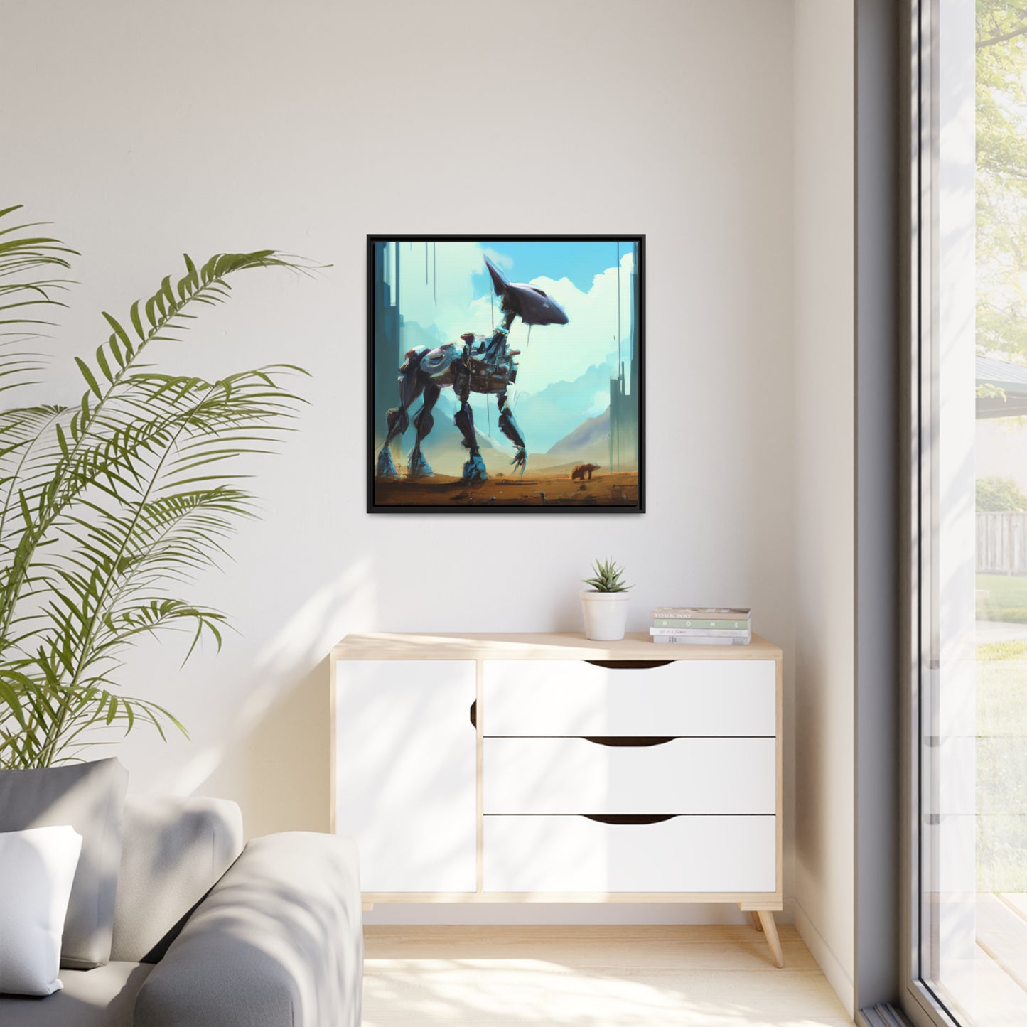 Solaris Phosphoriferous - Framed Canvas