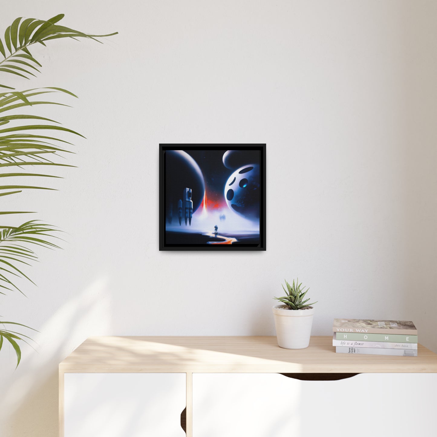 Hester Evergreen - Framed Canvas