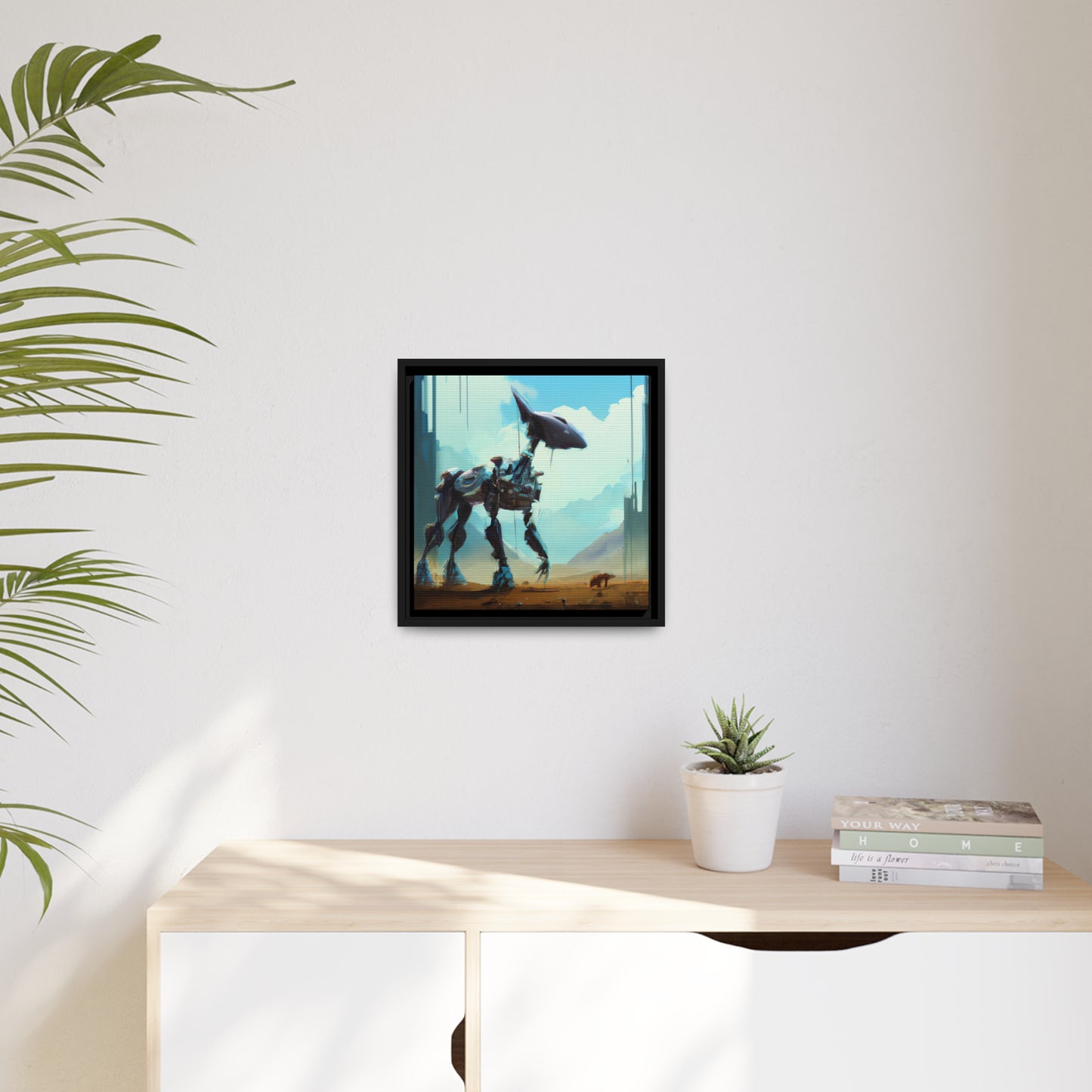 Solaris Phosphoriferous - Framed Canvas