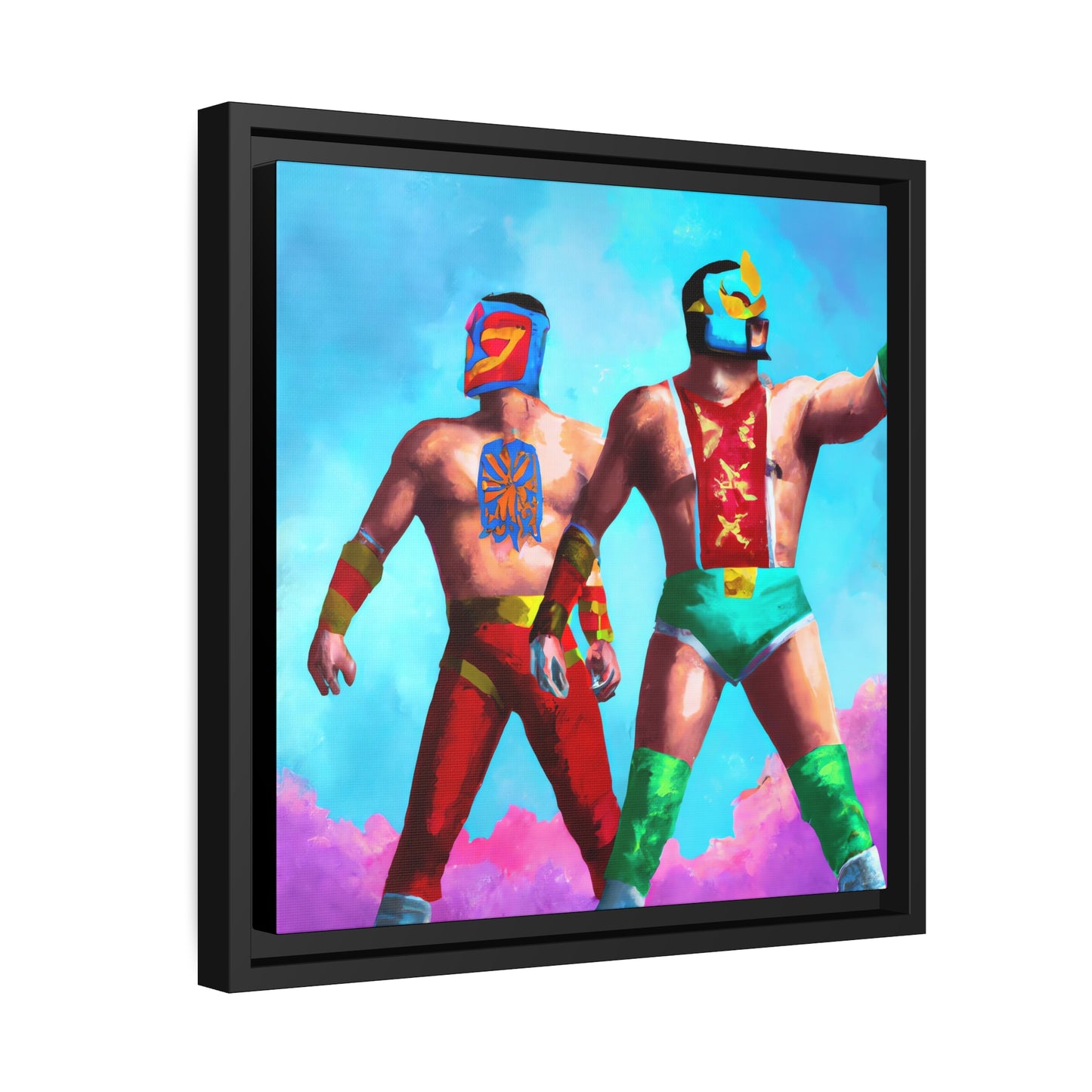 Salvador Diaz - Framed Canvas