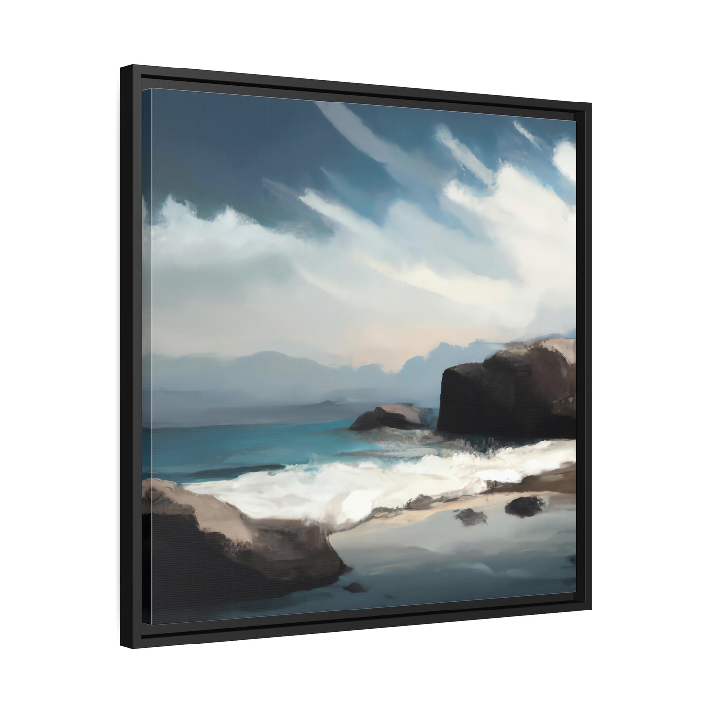 Victorine Lefevre - Framed Canvas