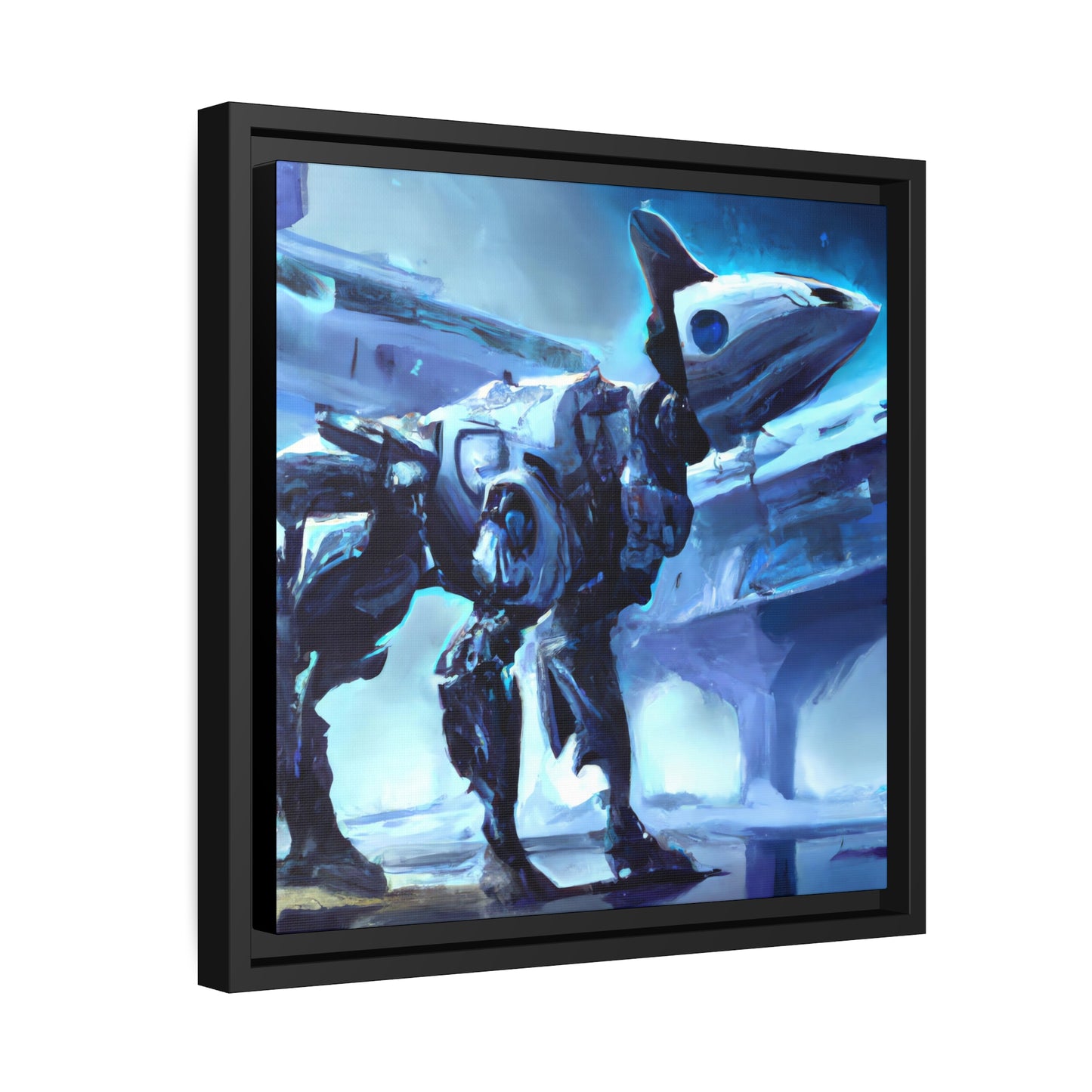 Kyra Caspian - Framed Canvas