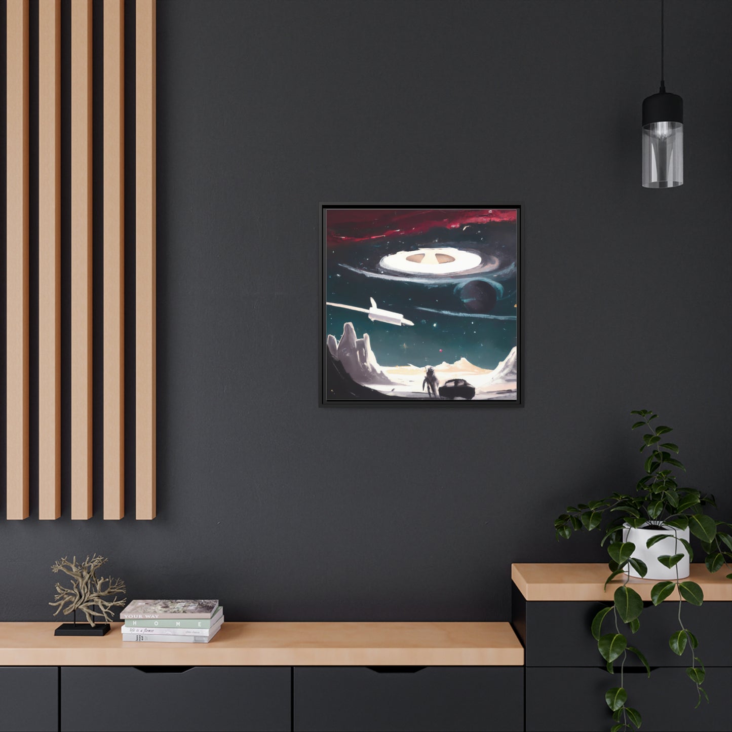 Spectra Jinx - Framed Canvas