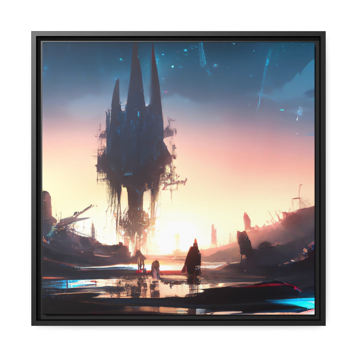 Jacqueline Dupont - Framed Canvas