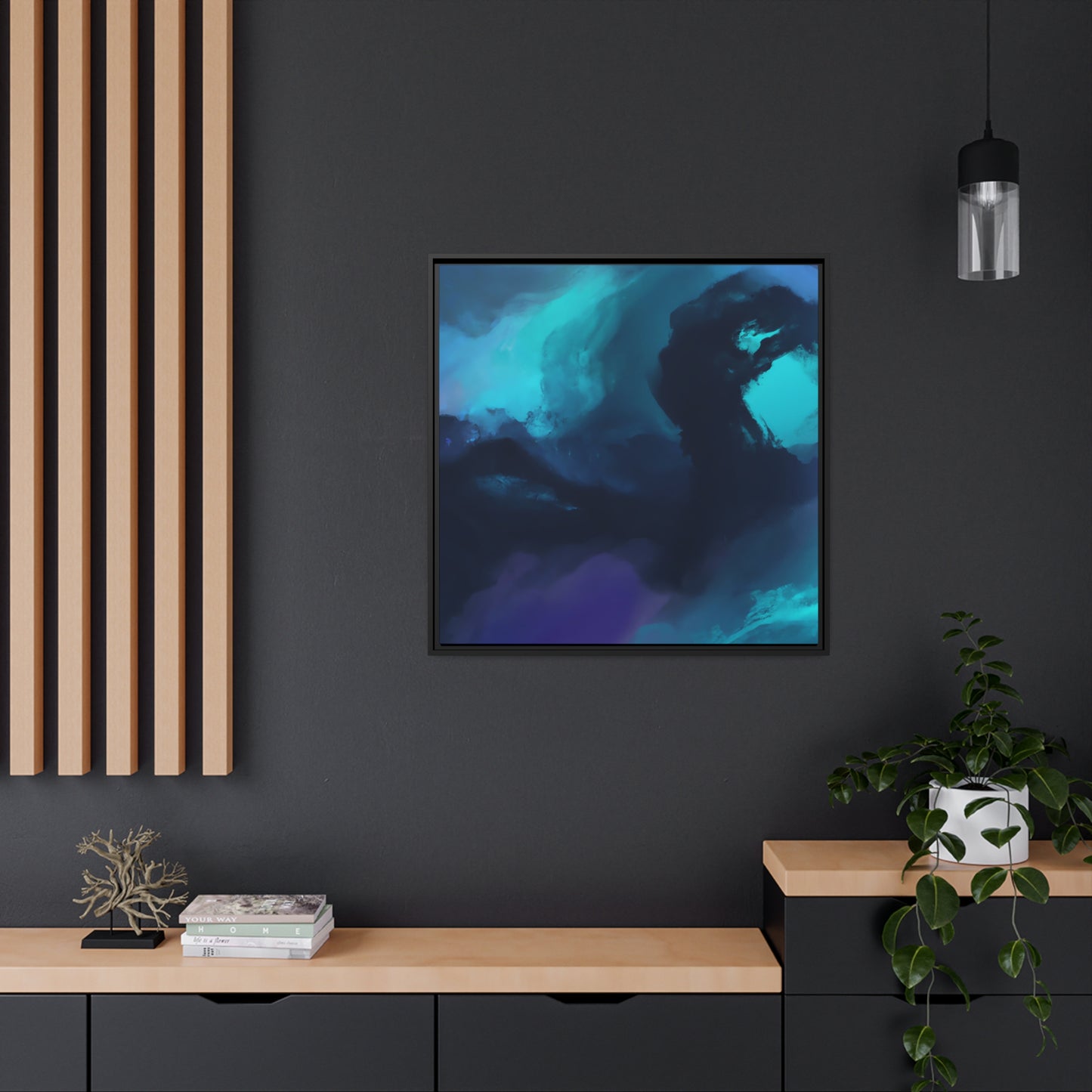 Victorina Monet – Gerahmte Leinwand