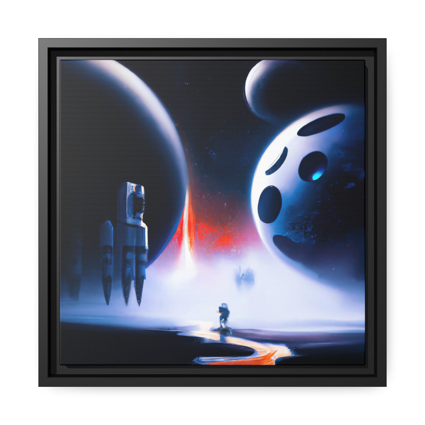 Hester Evergreen - Framed Canvas