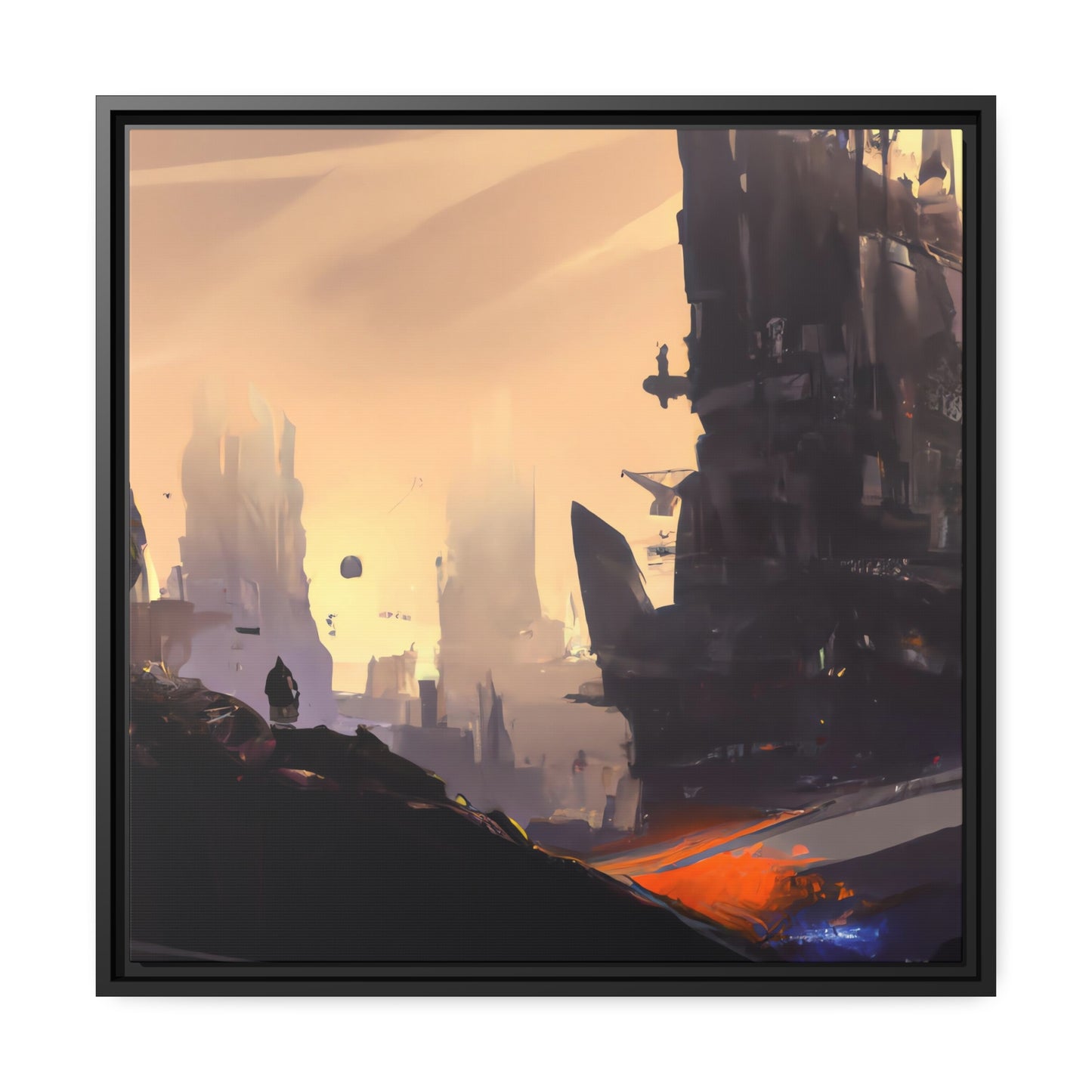 Eliza Longview - Framed Canvas