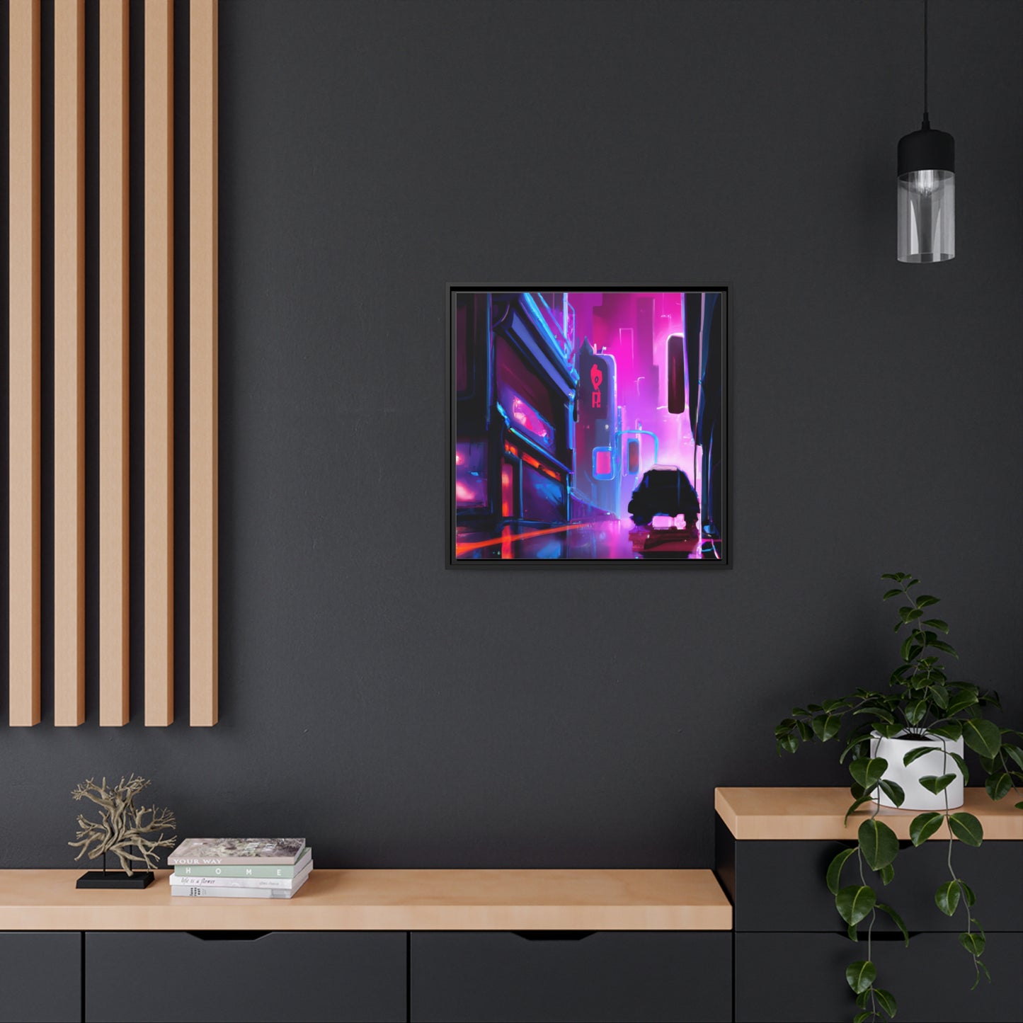 Ezra Moore - Framed Canvas