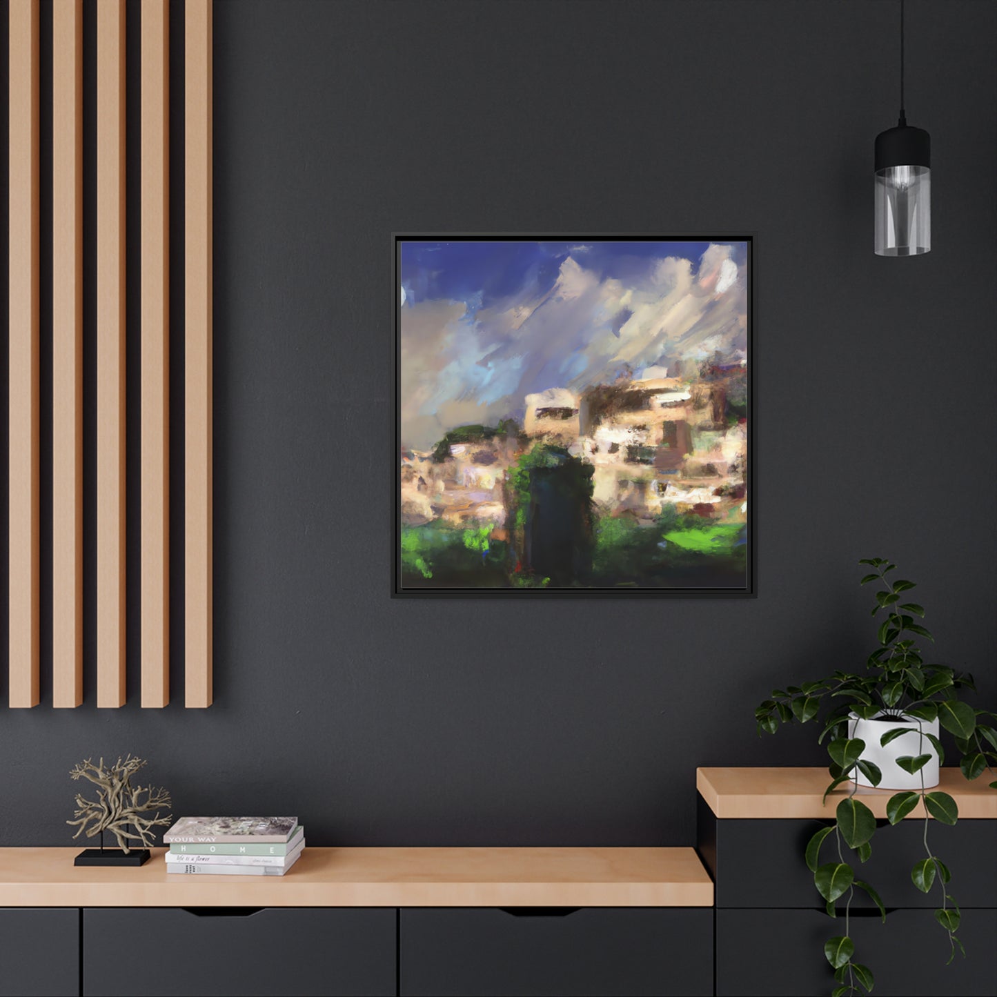 Henry J. Harris - Framed Canvas