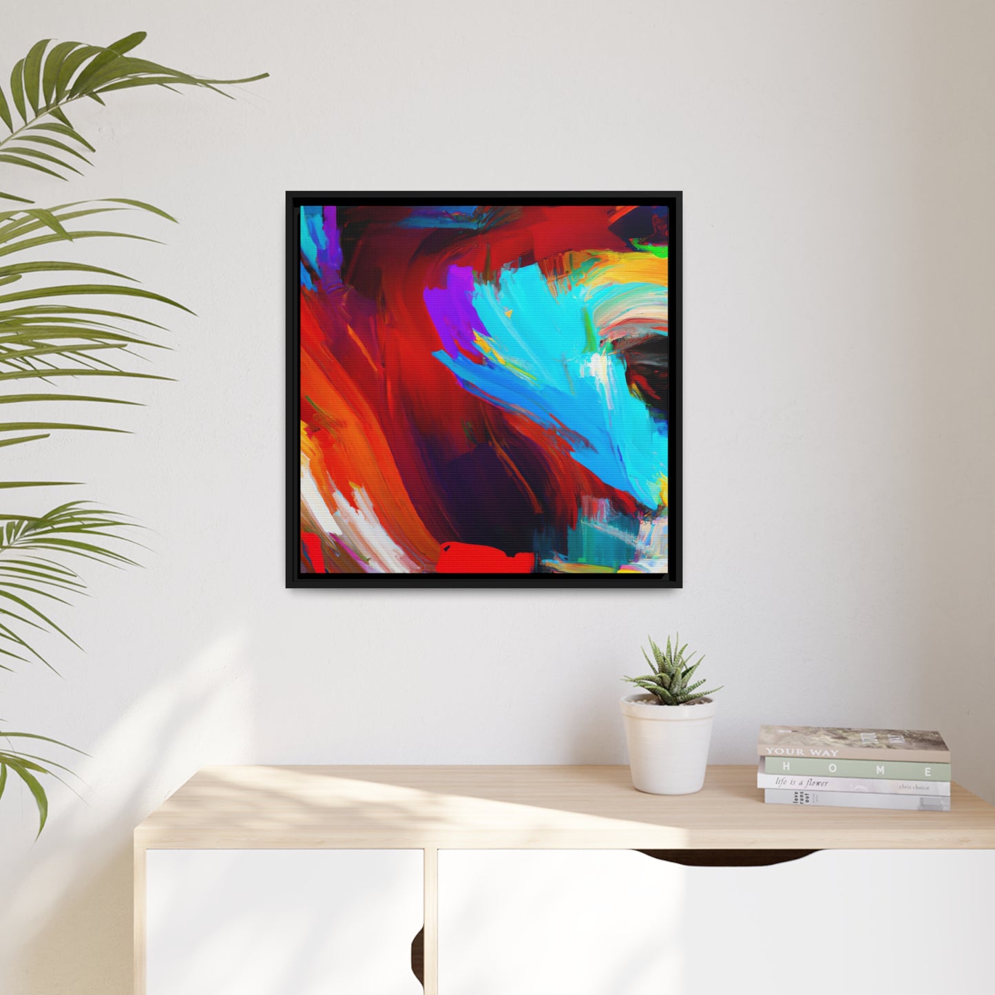 Florence Palmer - Framed Canvas