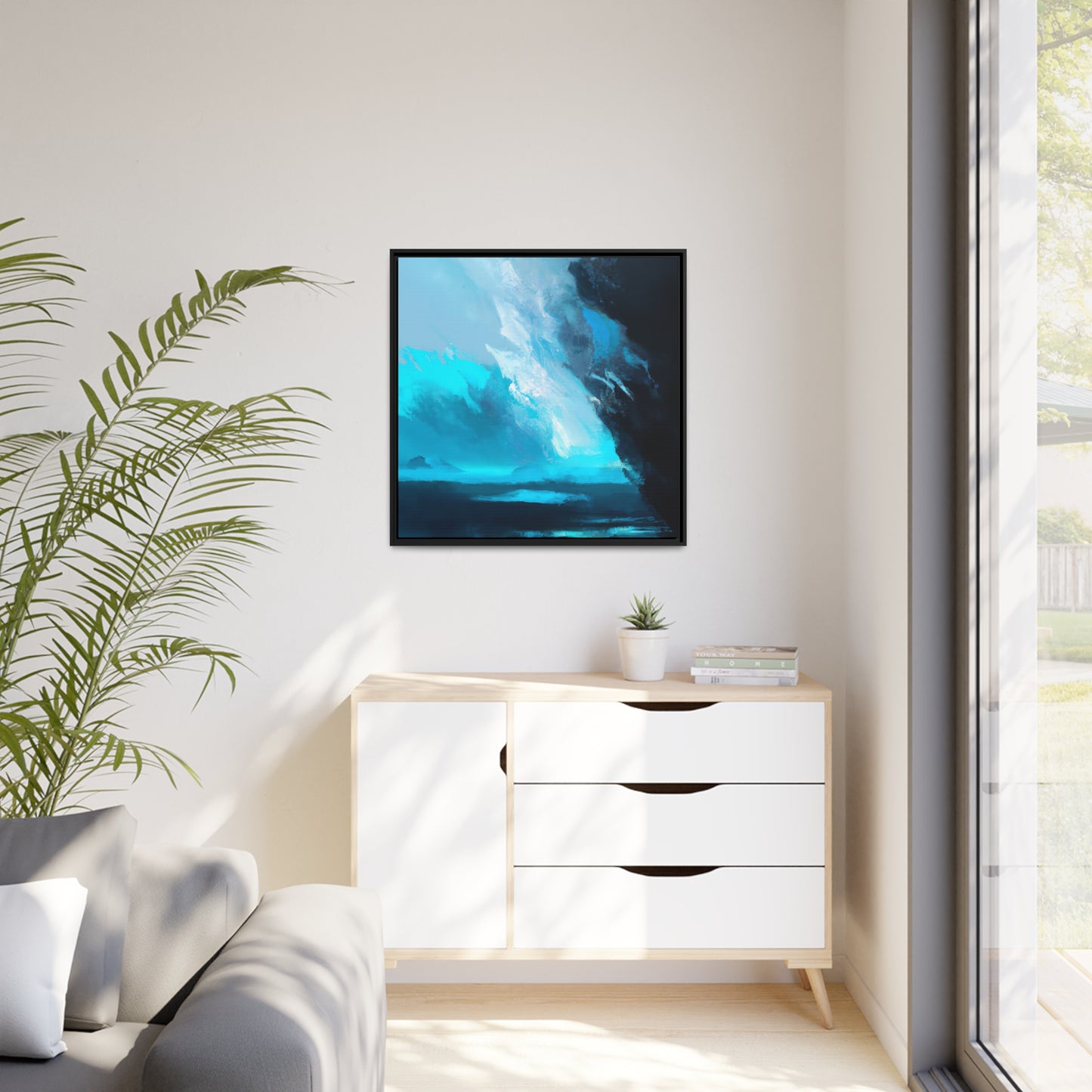 Edward William Turner – Gerahmte Leinwand