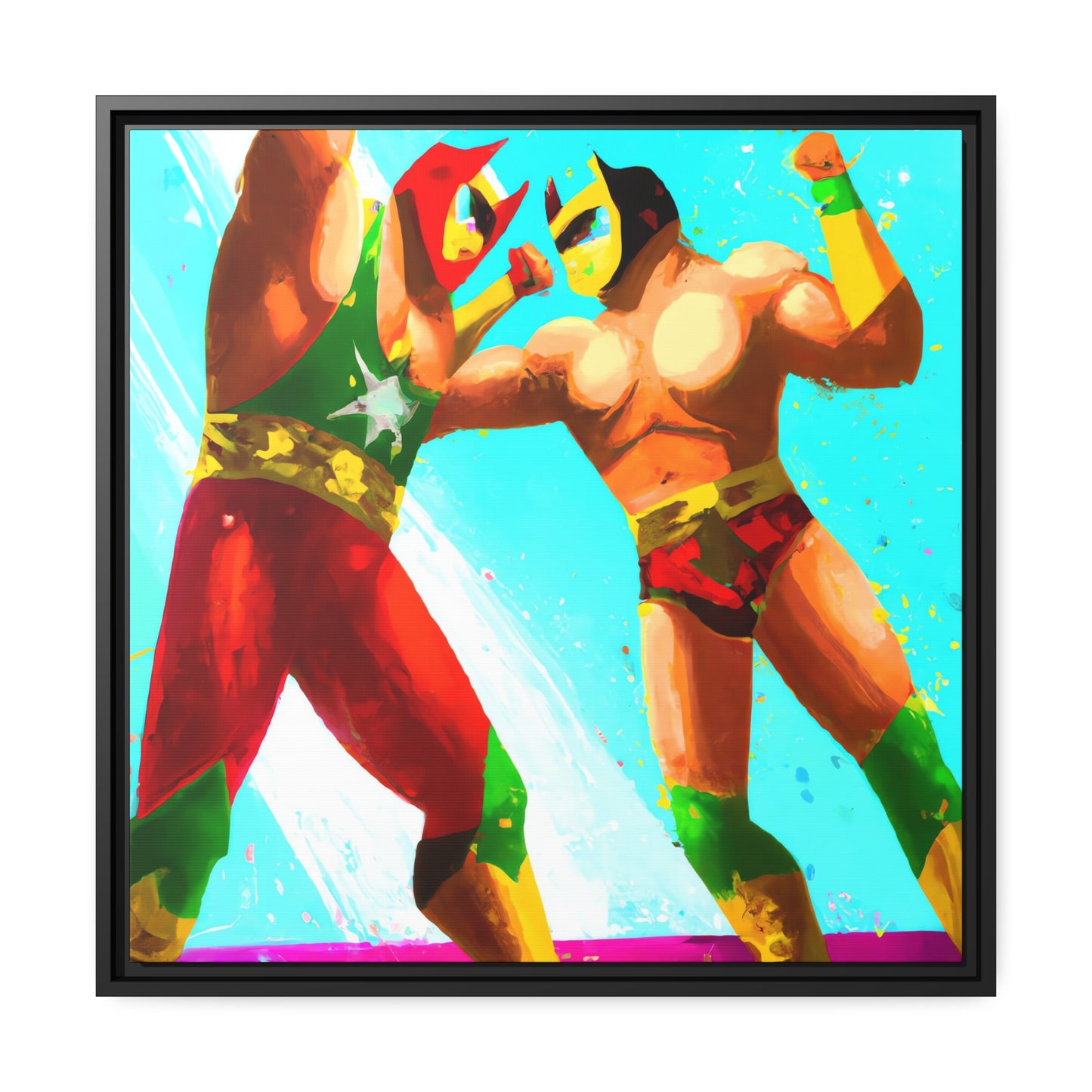 Carlos Rivera Santos - Framed Canvas