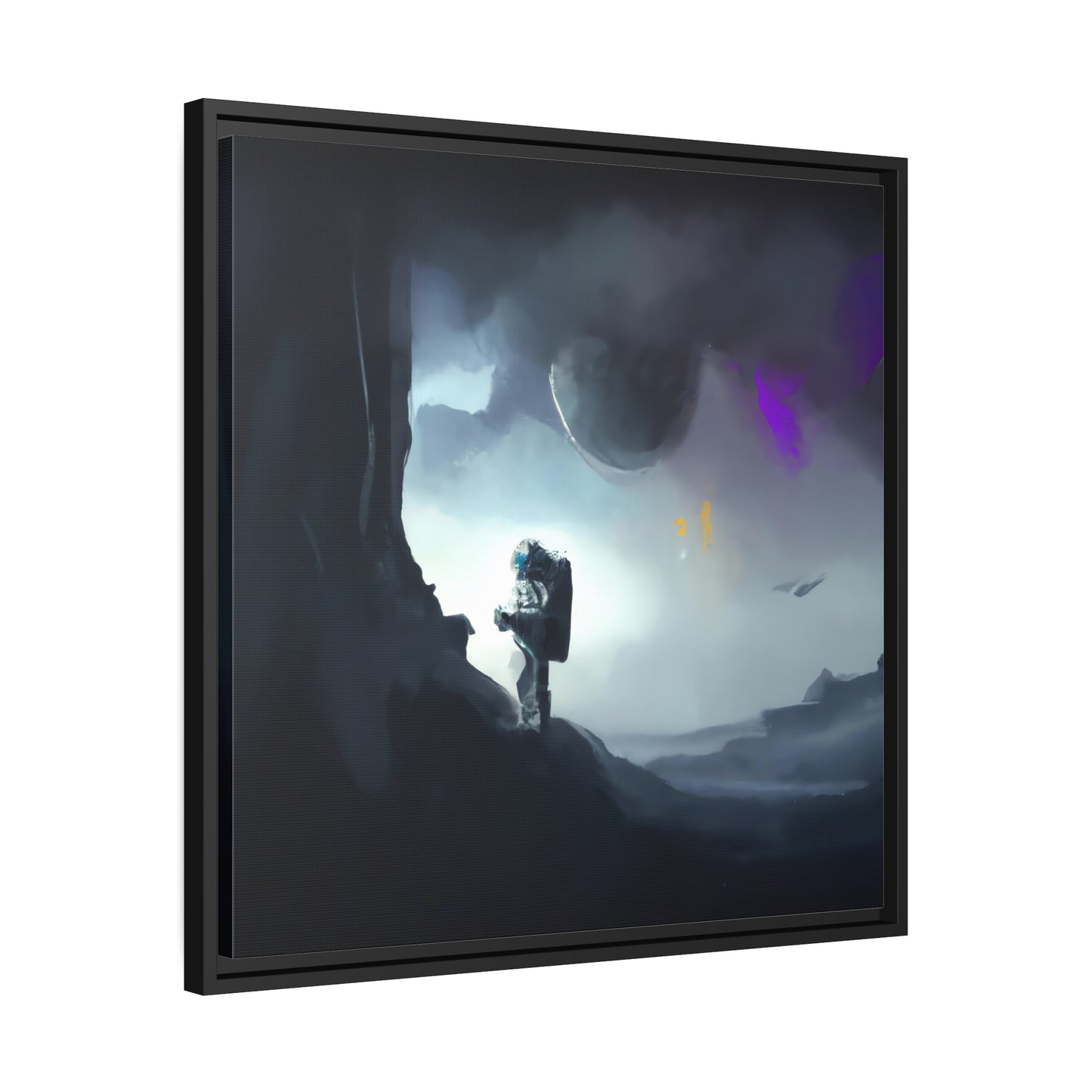 Edwin Forrest Moore - Framed Canvas