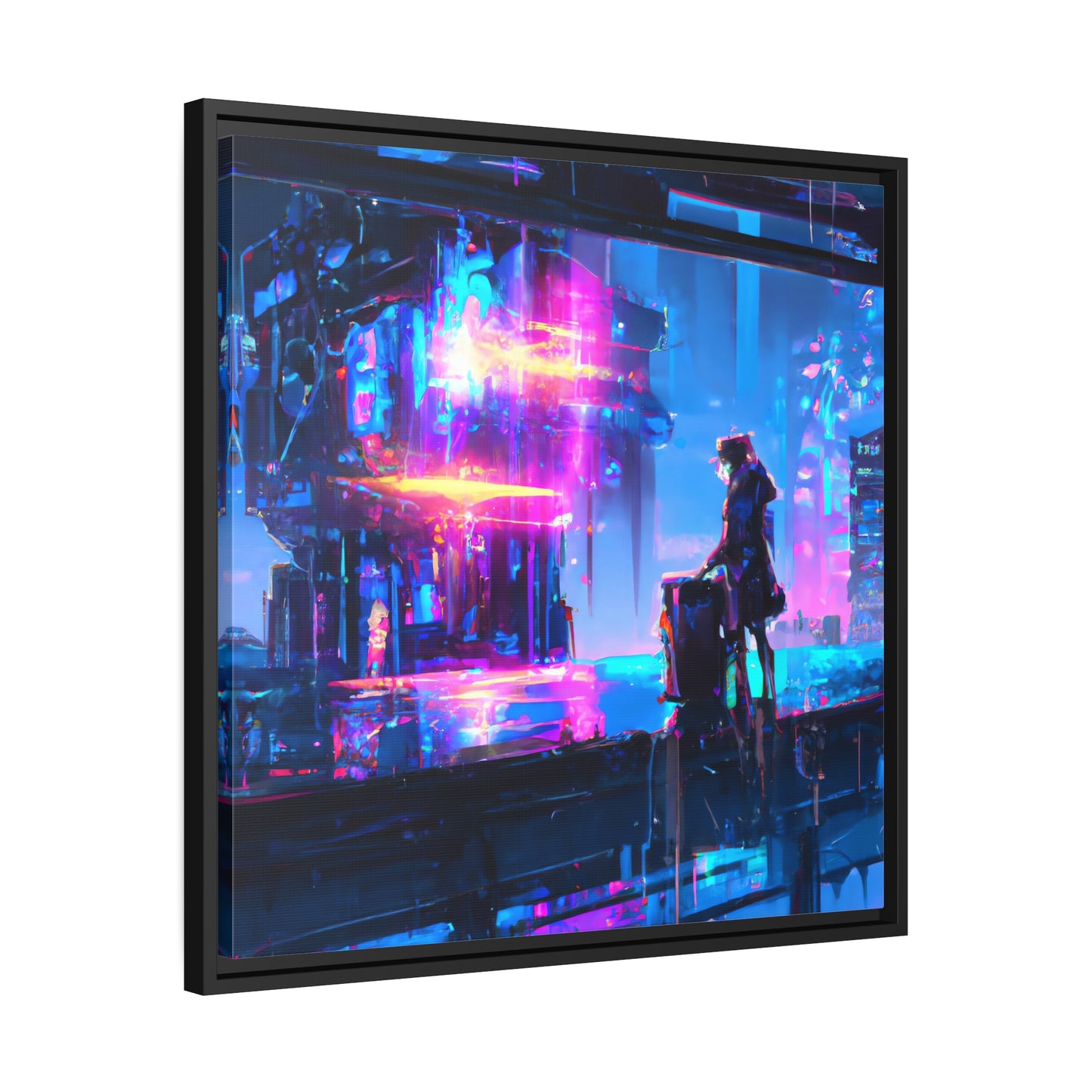 Joan Bennet – Gerahmte Leinwand