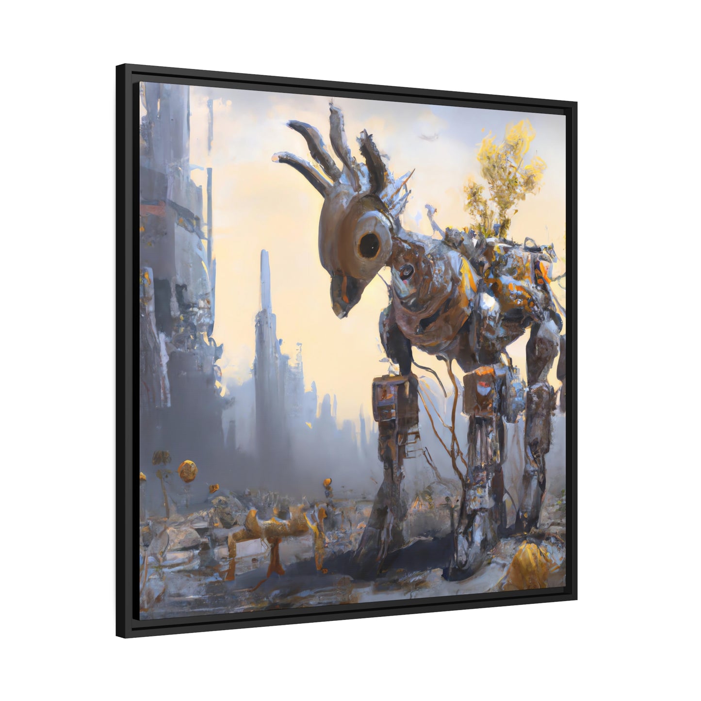 Aurancius Creasence - Framed Canvas
