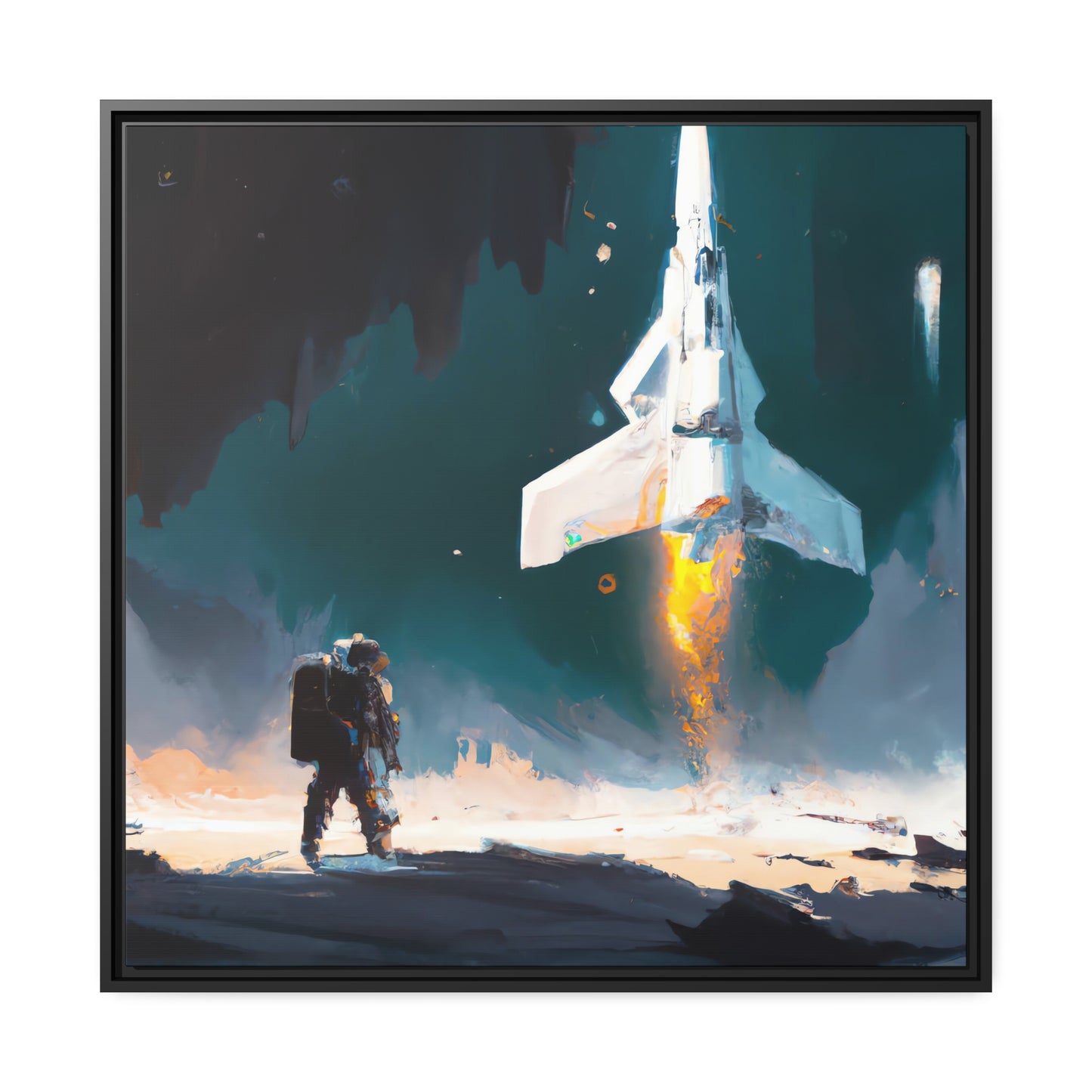 Charlotta Fields - Framed Canvas