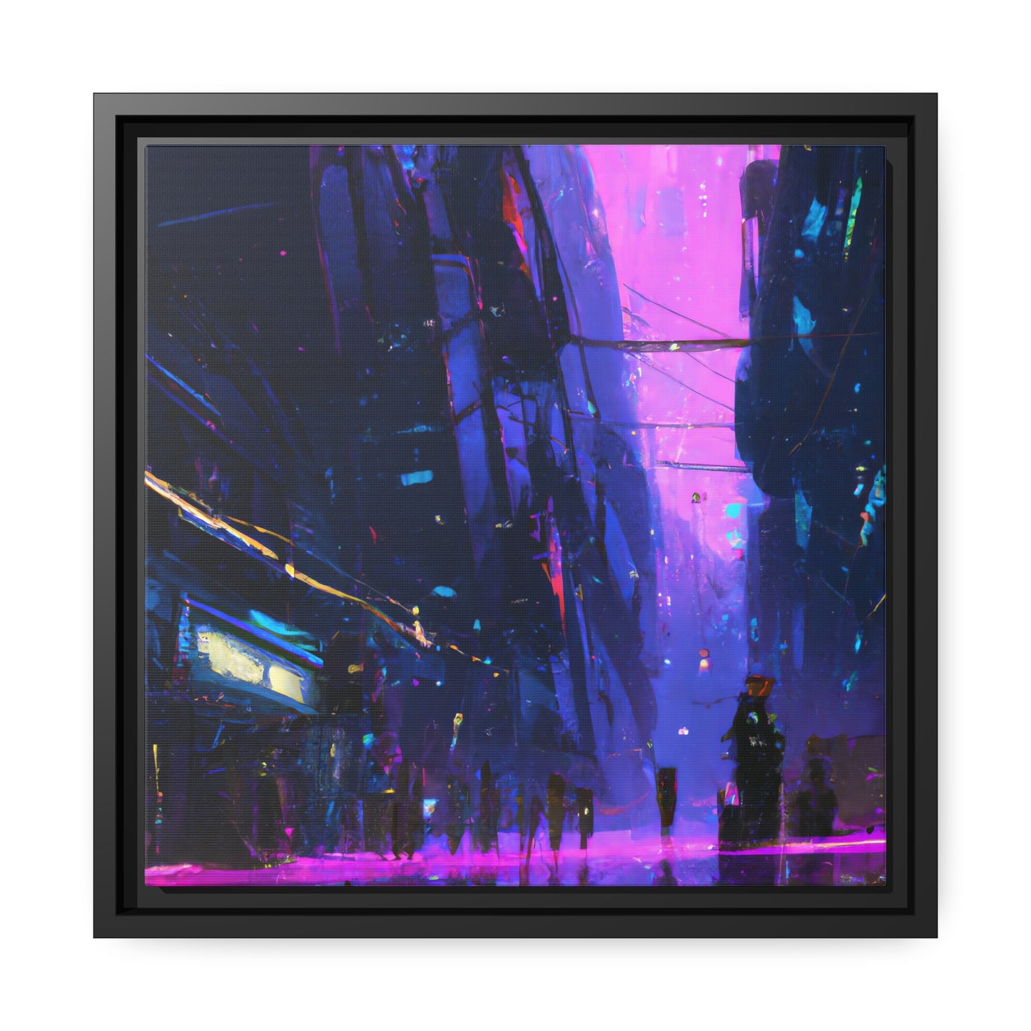 Martha Lillian Brown - Framed Canvas