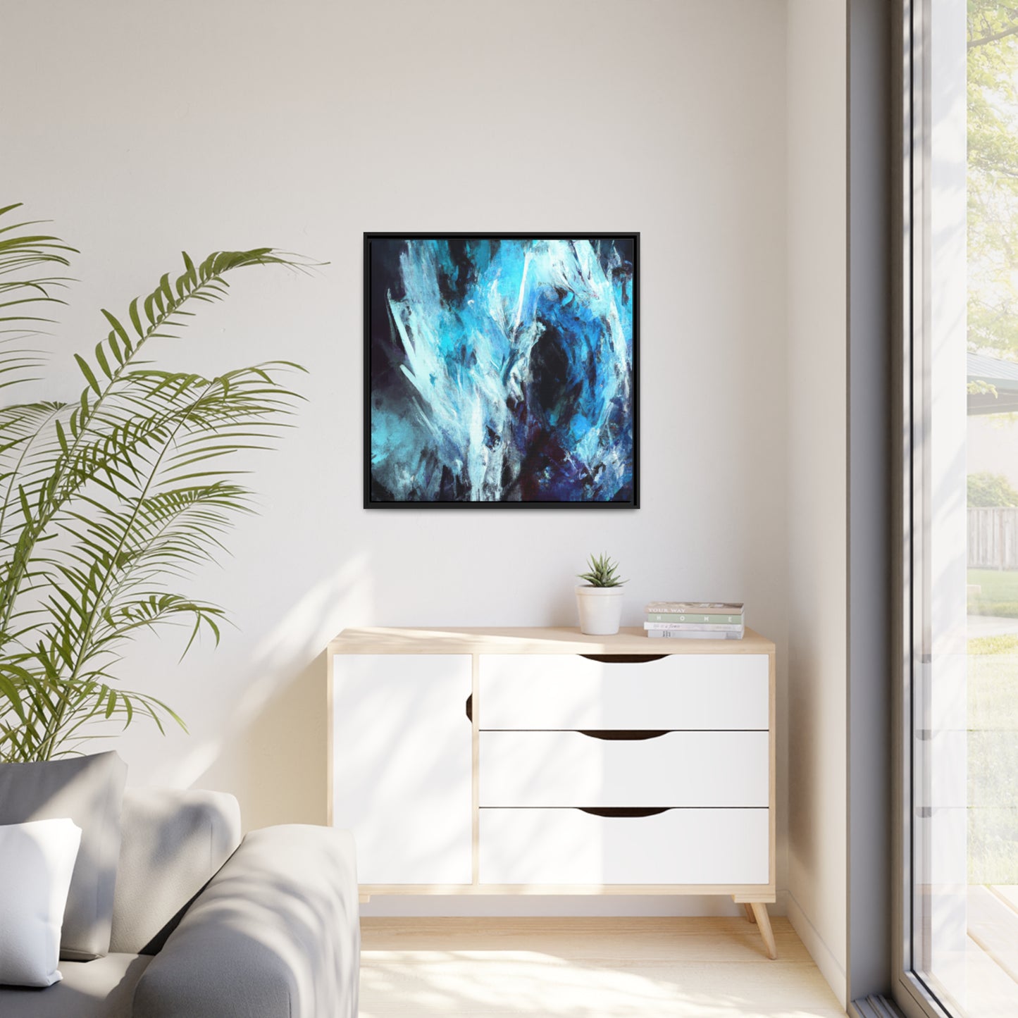 Leopold van Hoven - Gerahmte Leinwand