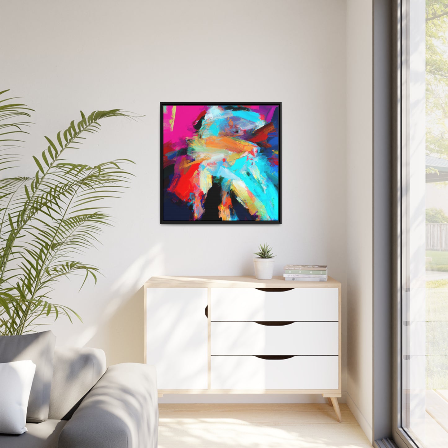 Pierre Minot - Framed Canvas