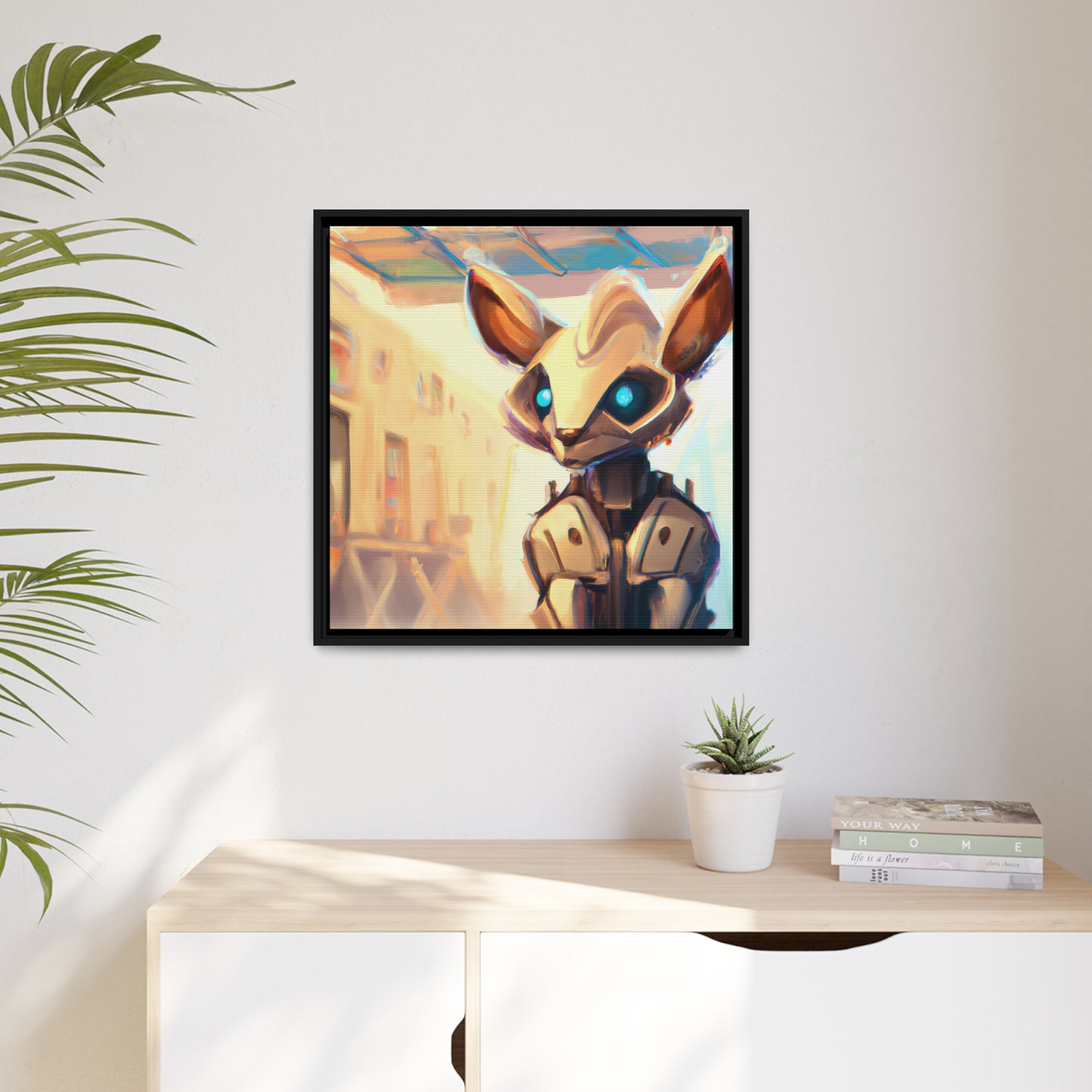 Femonika Adara - Framed Canvas