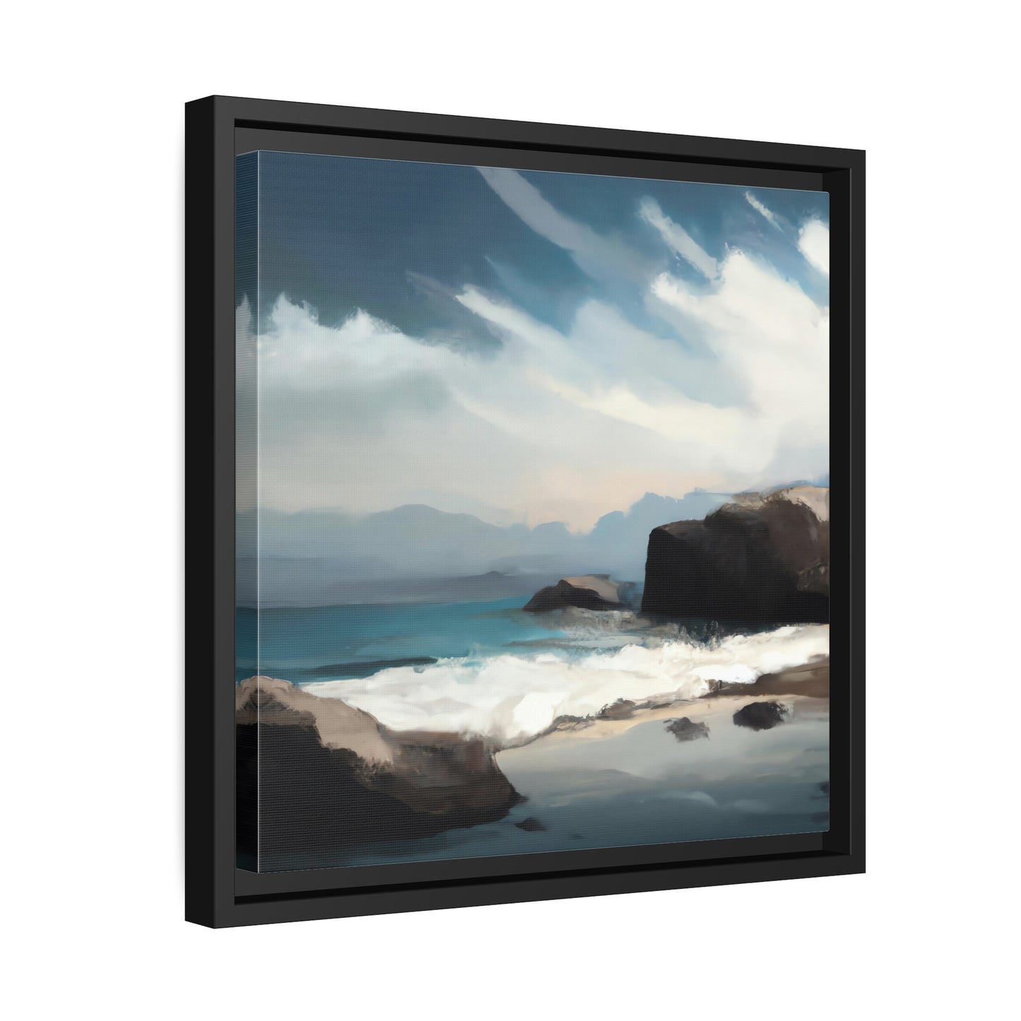 Victorine Lefevre - Framed Canvas