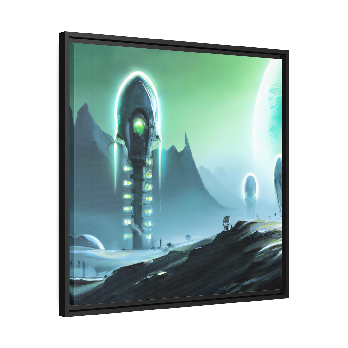 Humphrey Chalker - Framed Canvas