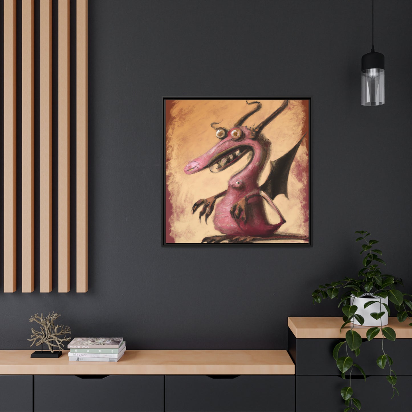 Alfreda Pecorini – Gerahmte Leinwand