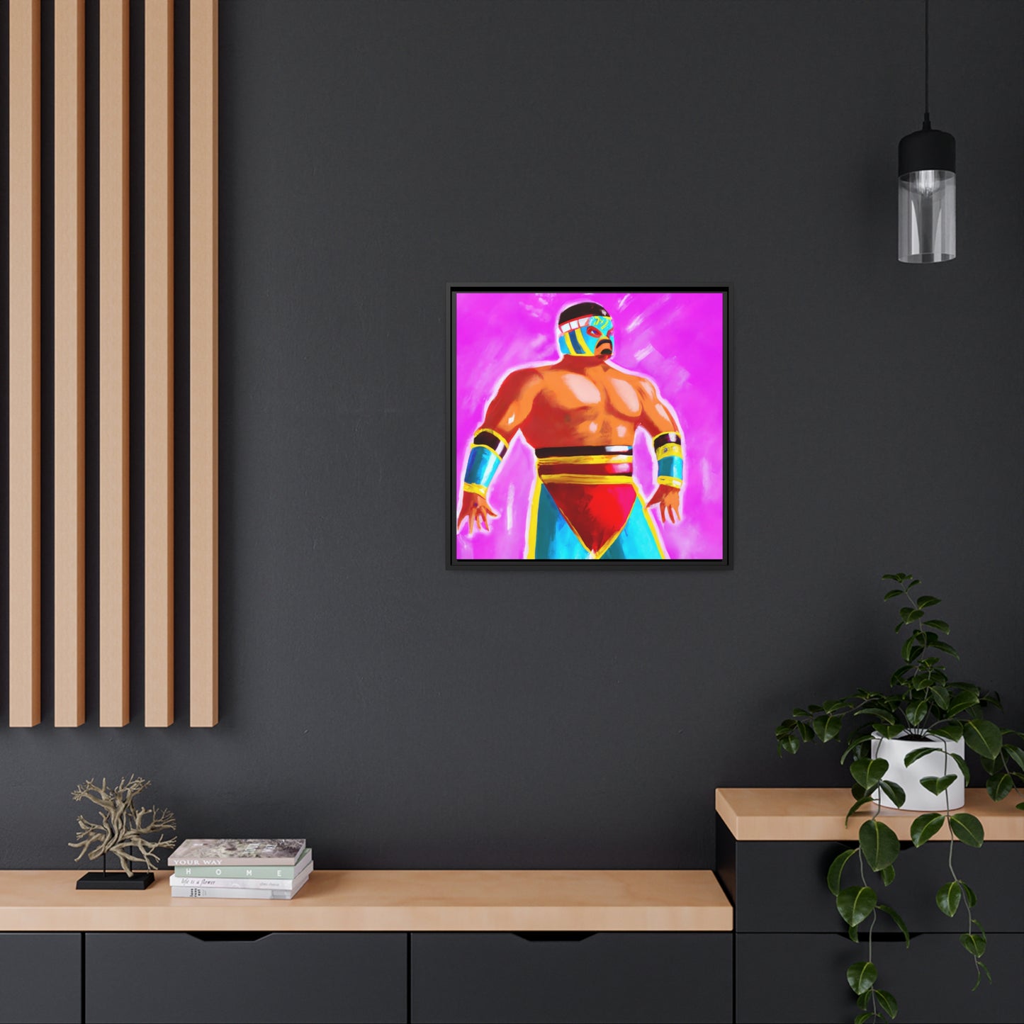 Jose Montero - Framed Canvas