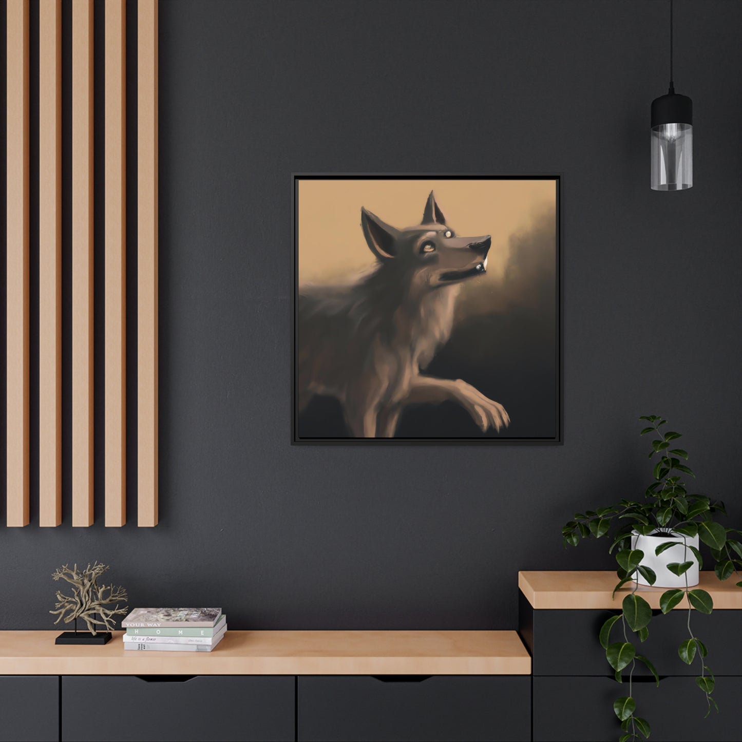 Enoch Van Houten - Framed Canvas