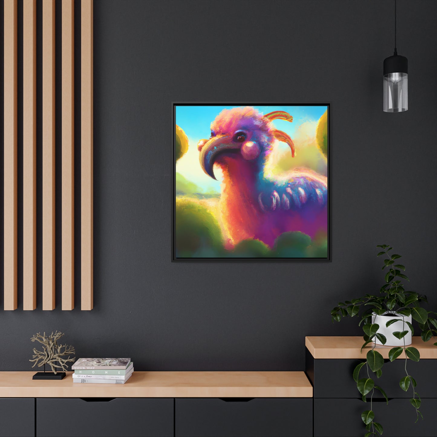 Fernando Abromo - Framed Canvas