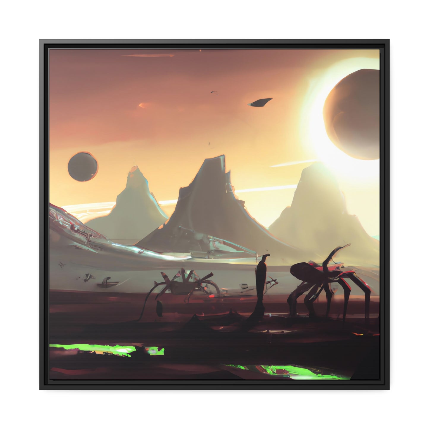 Marlon Tyler - Framed Canvas