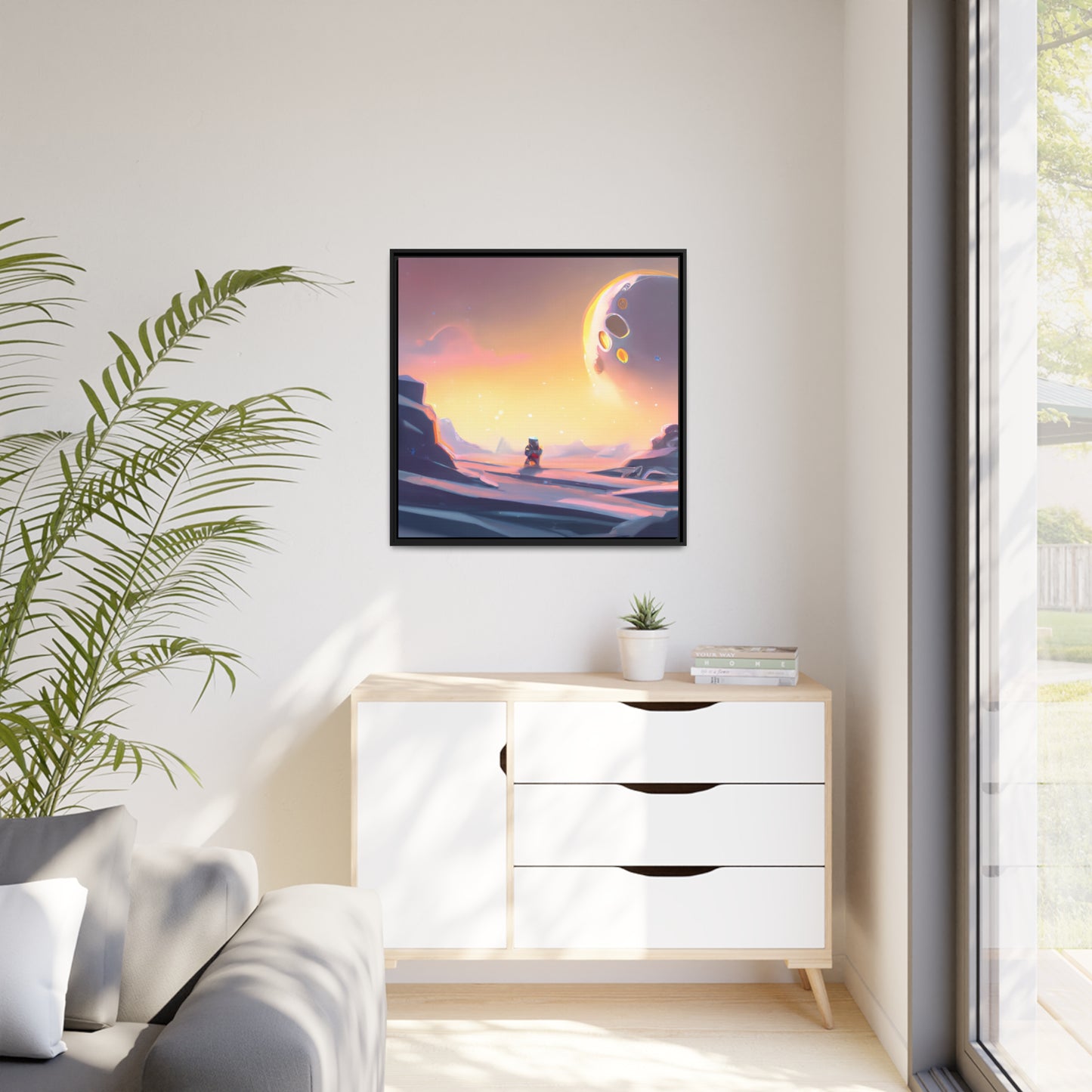 Marius Blackwell - Framed Canvas