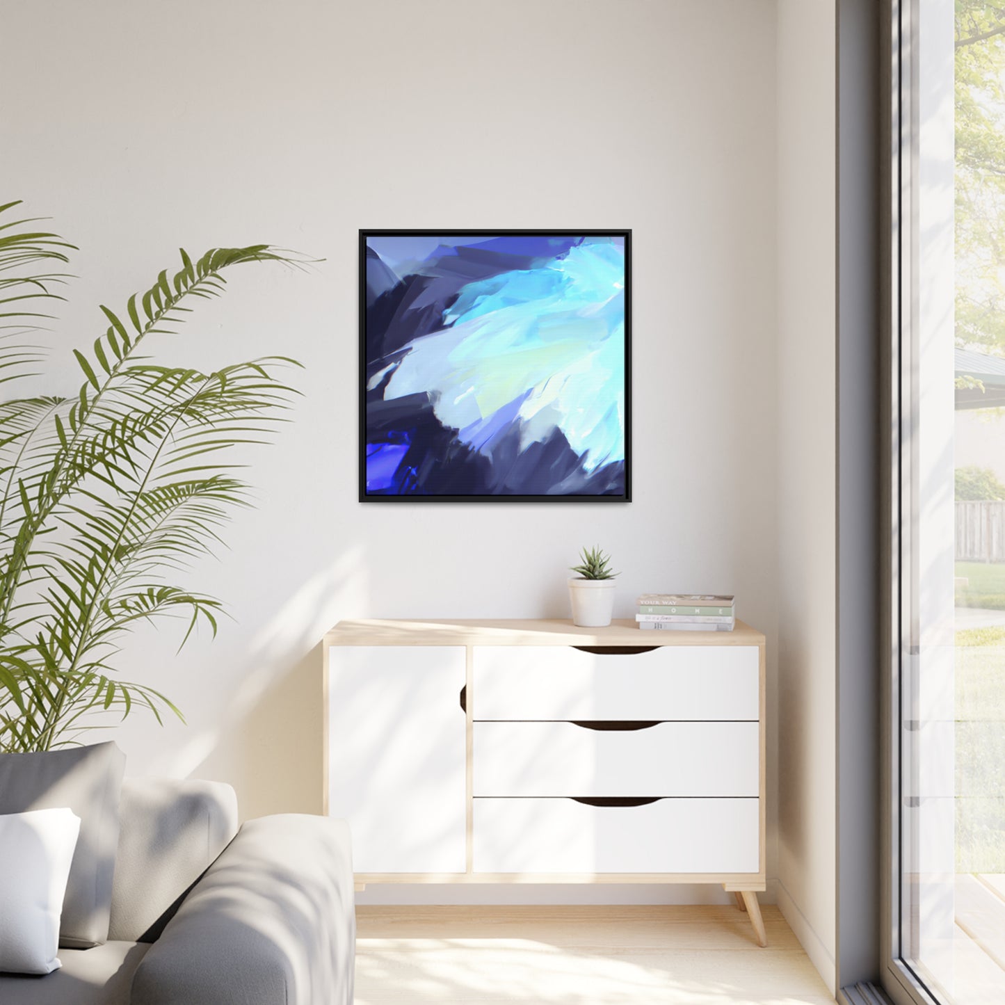 Conradina Foxx – Gerahmte Leinwand