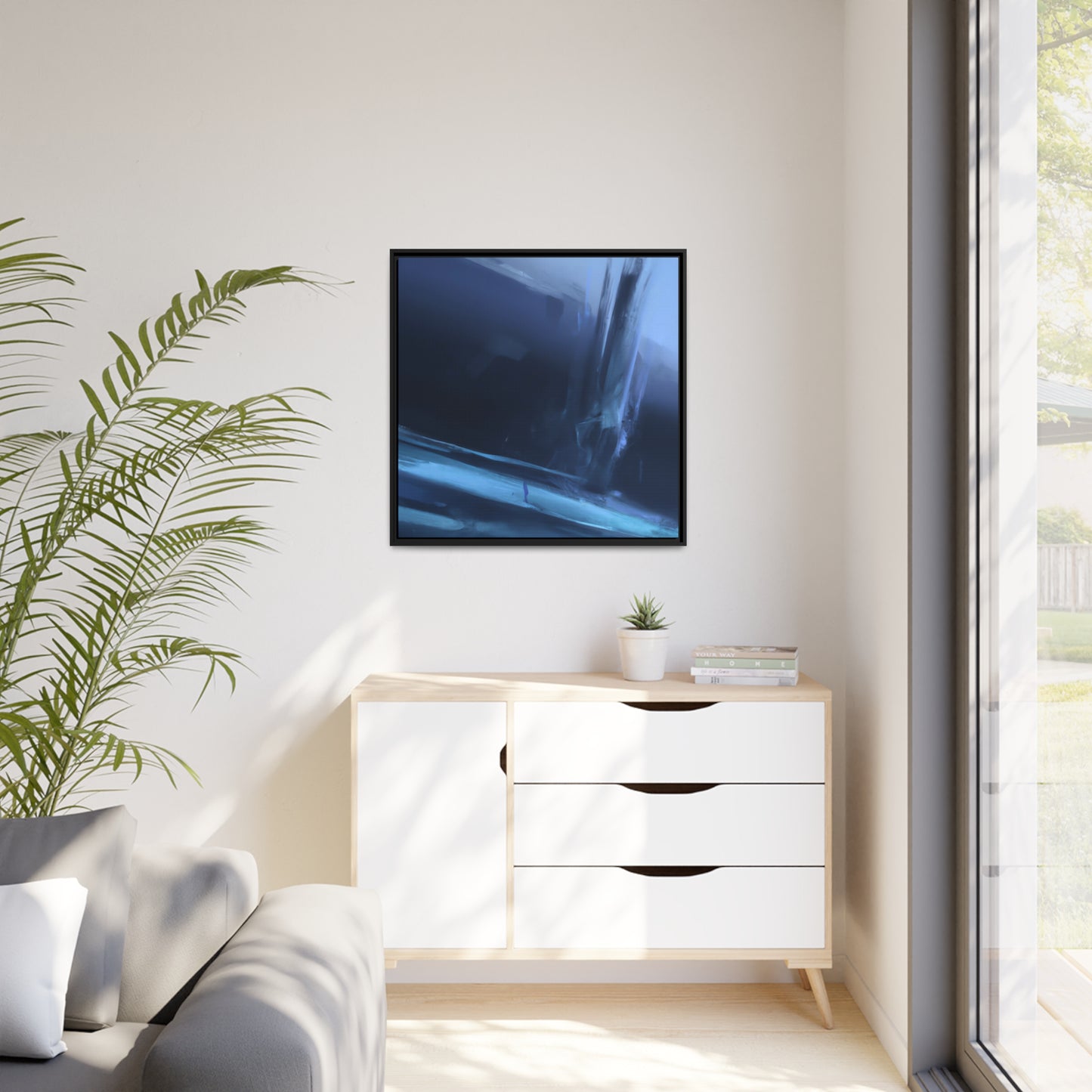 Josephine Mayflower - Framed Canvas