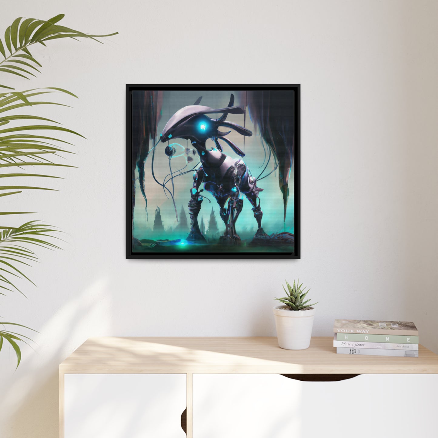 Brigitte Tristar – Gerahmte Leinwand