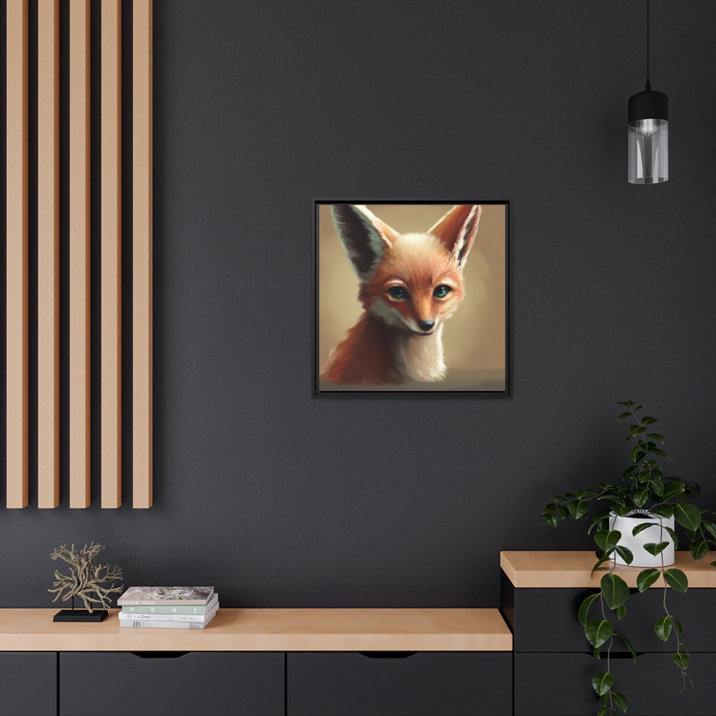 Thomasina Delightful - Framed Canvas