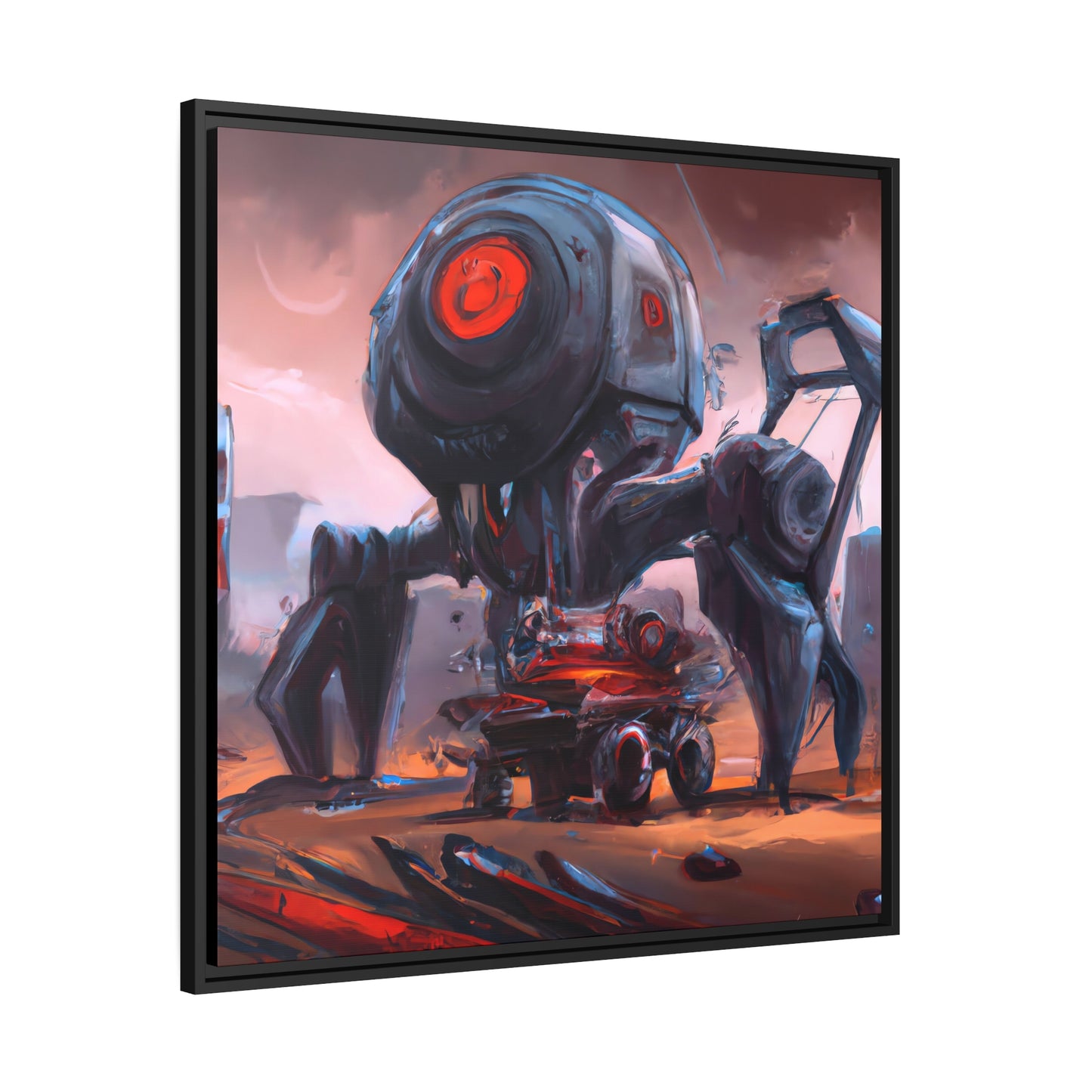 Helmina von Böschenstöcken - Framed Canvas