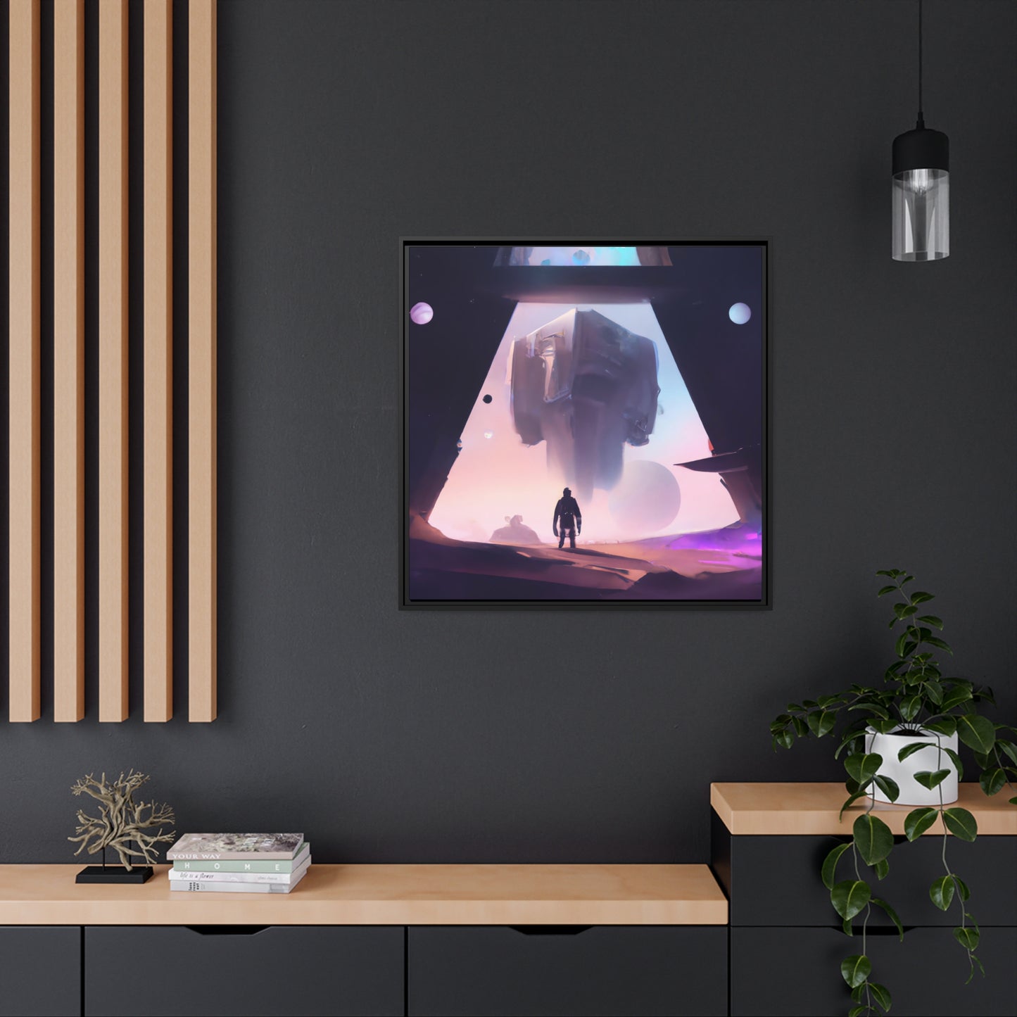 Arielle Palette – Gerahmte Leinwand